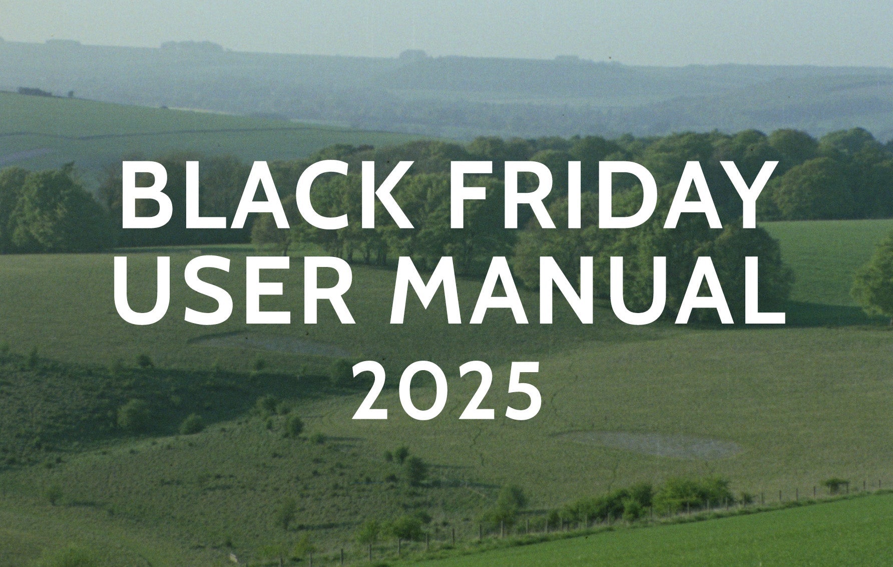 Black Friday User Manual