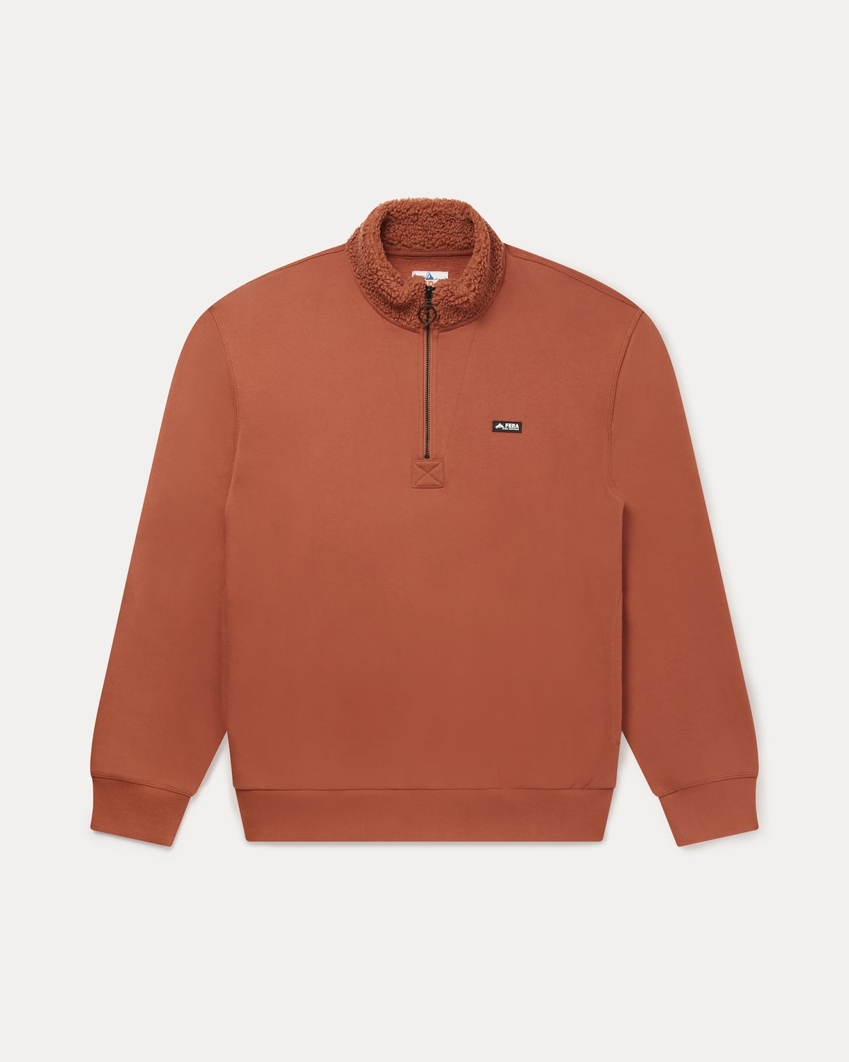 Quarter Zip Fleece Collar - Red