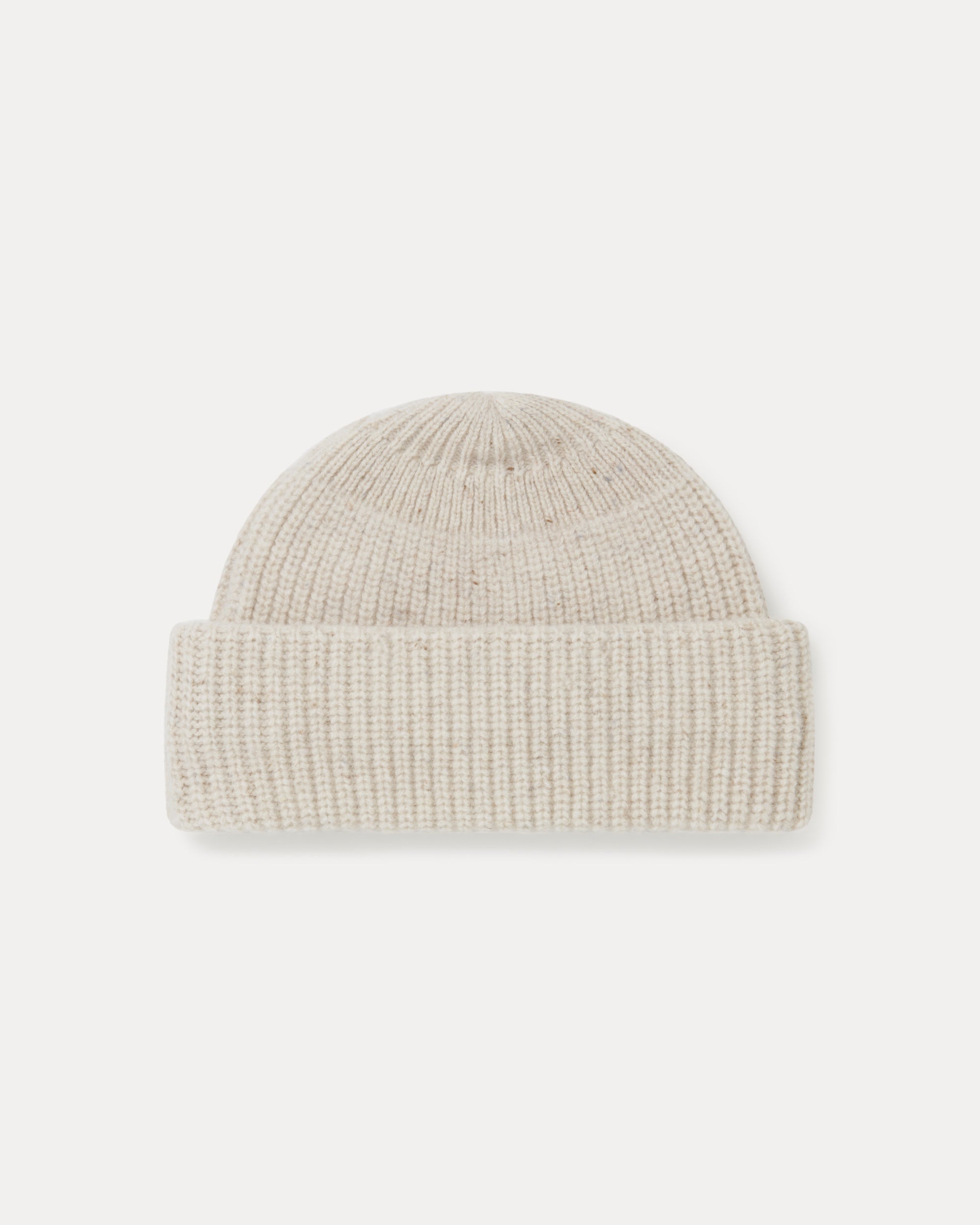 Merino Beanie - Ecru