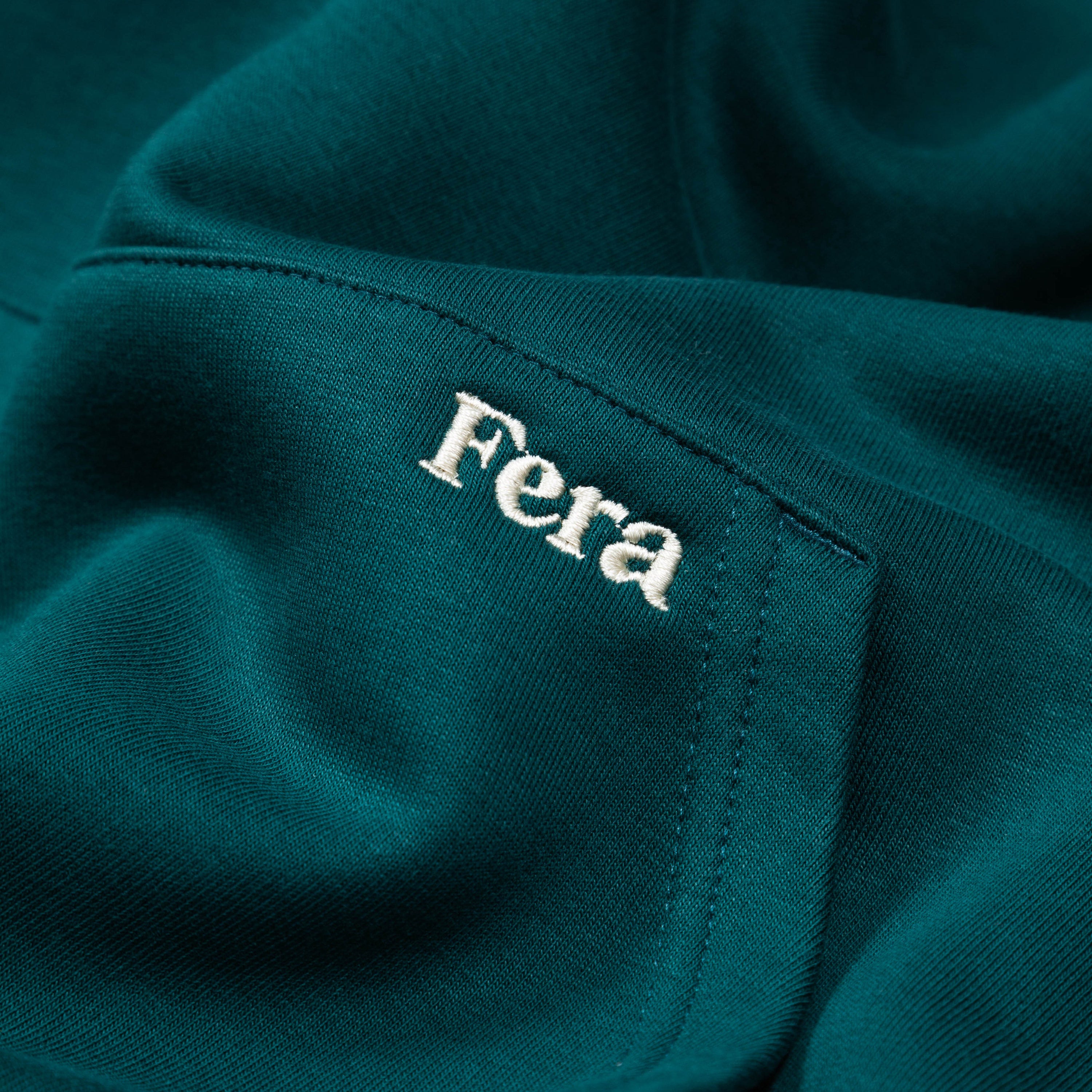 Teal Green Hoodie - Fera