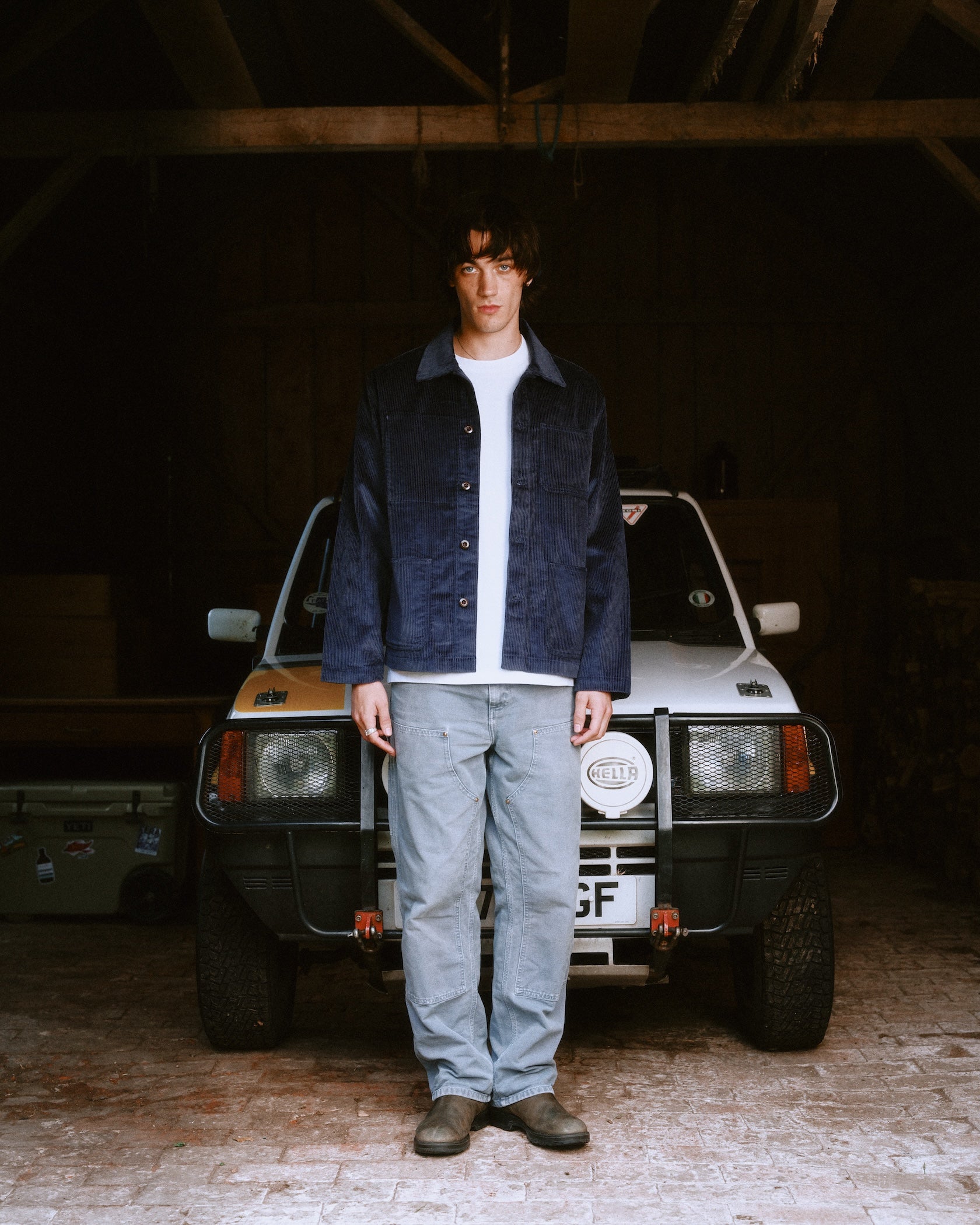 Cord Cider Jacket - Navy - Fera