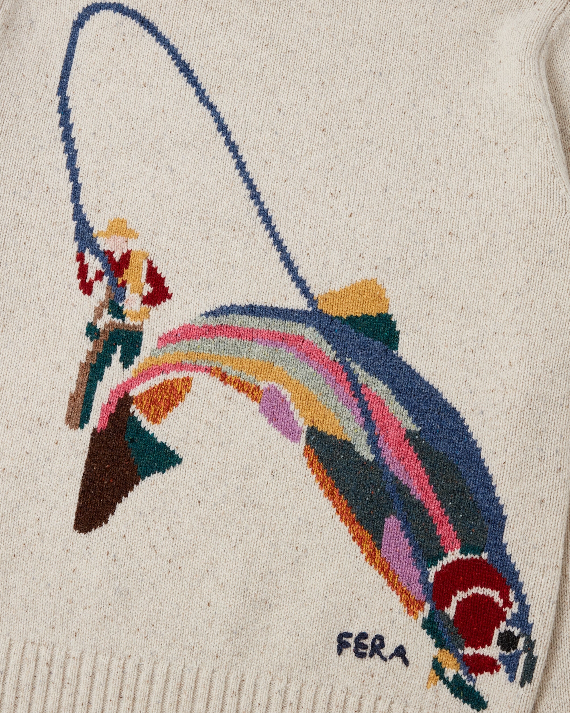 Double Haul Knit - Ecru