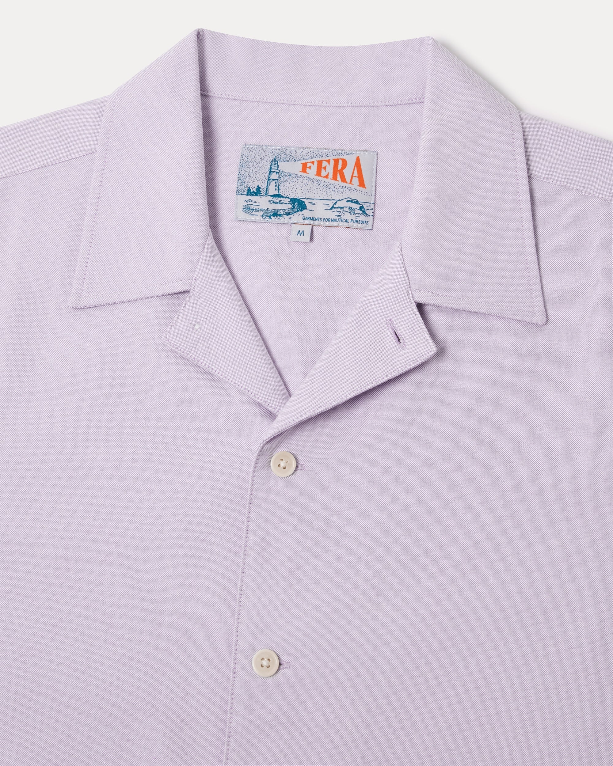 Embroidered Dune Shirt - Purple