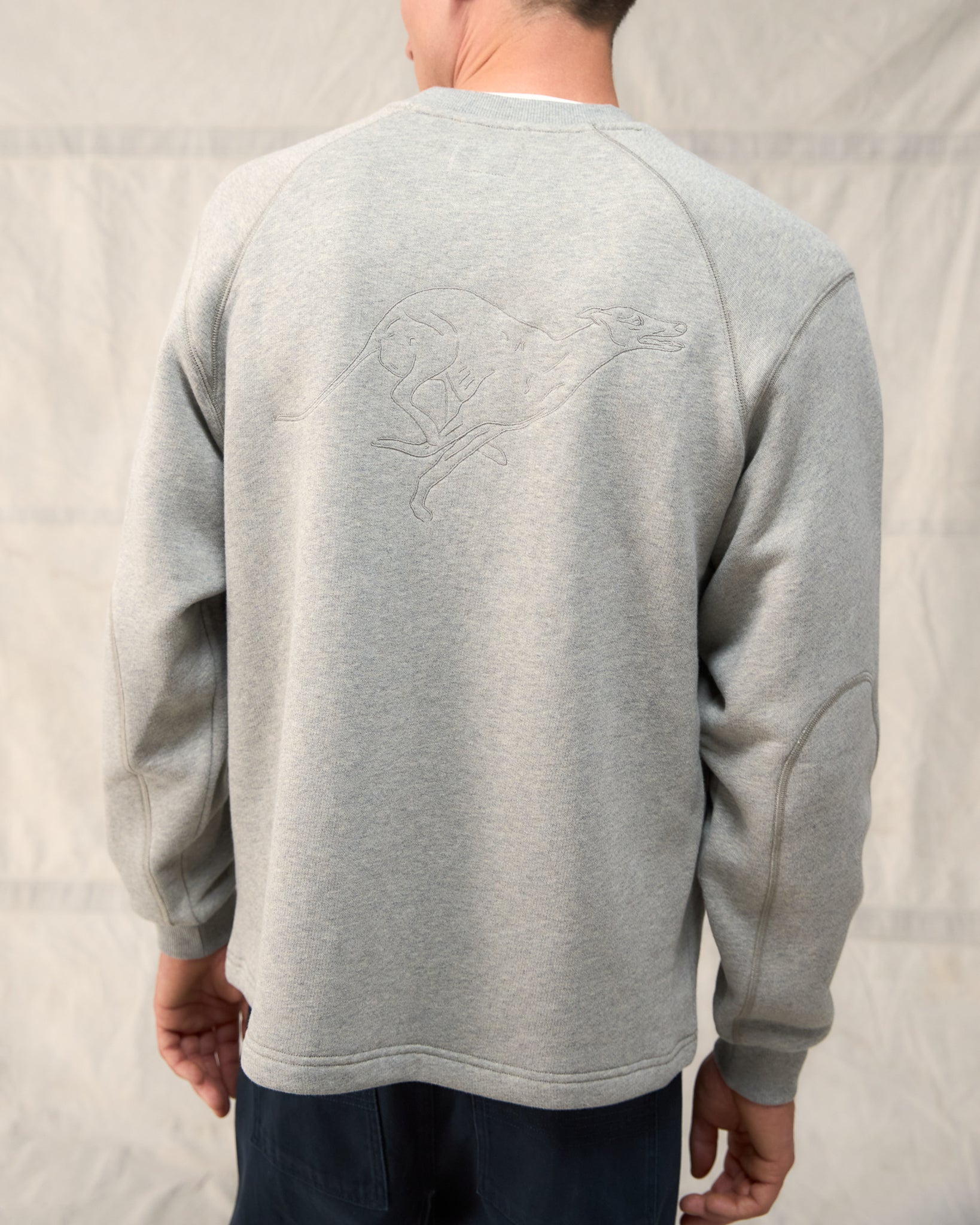 Fast Dogs Crewneck - Grey