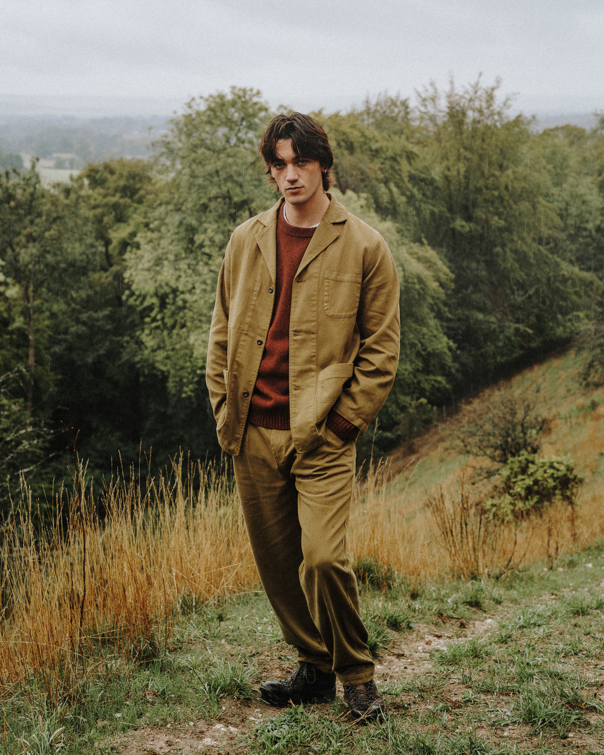 Studio Jacket - Moss