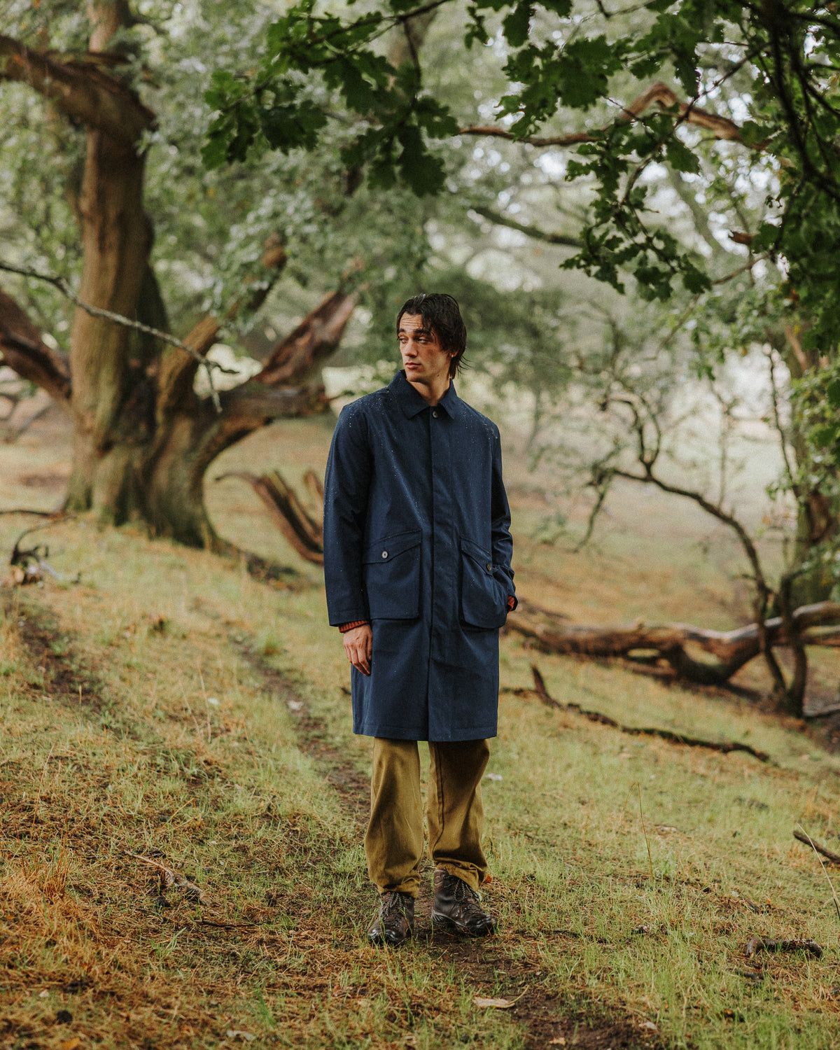 Marwood Coat - Navy