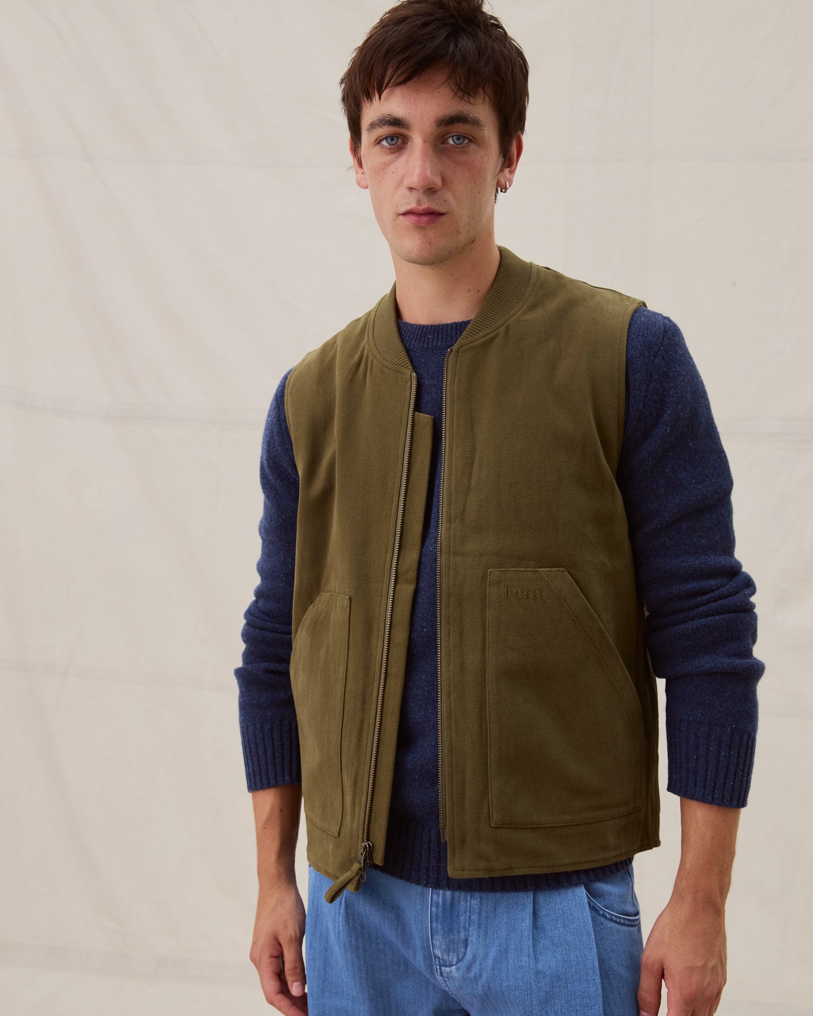 Poacher Gilet - Marsh Green