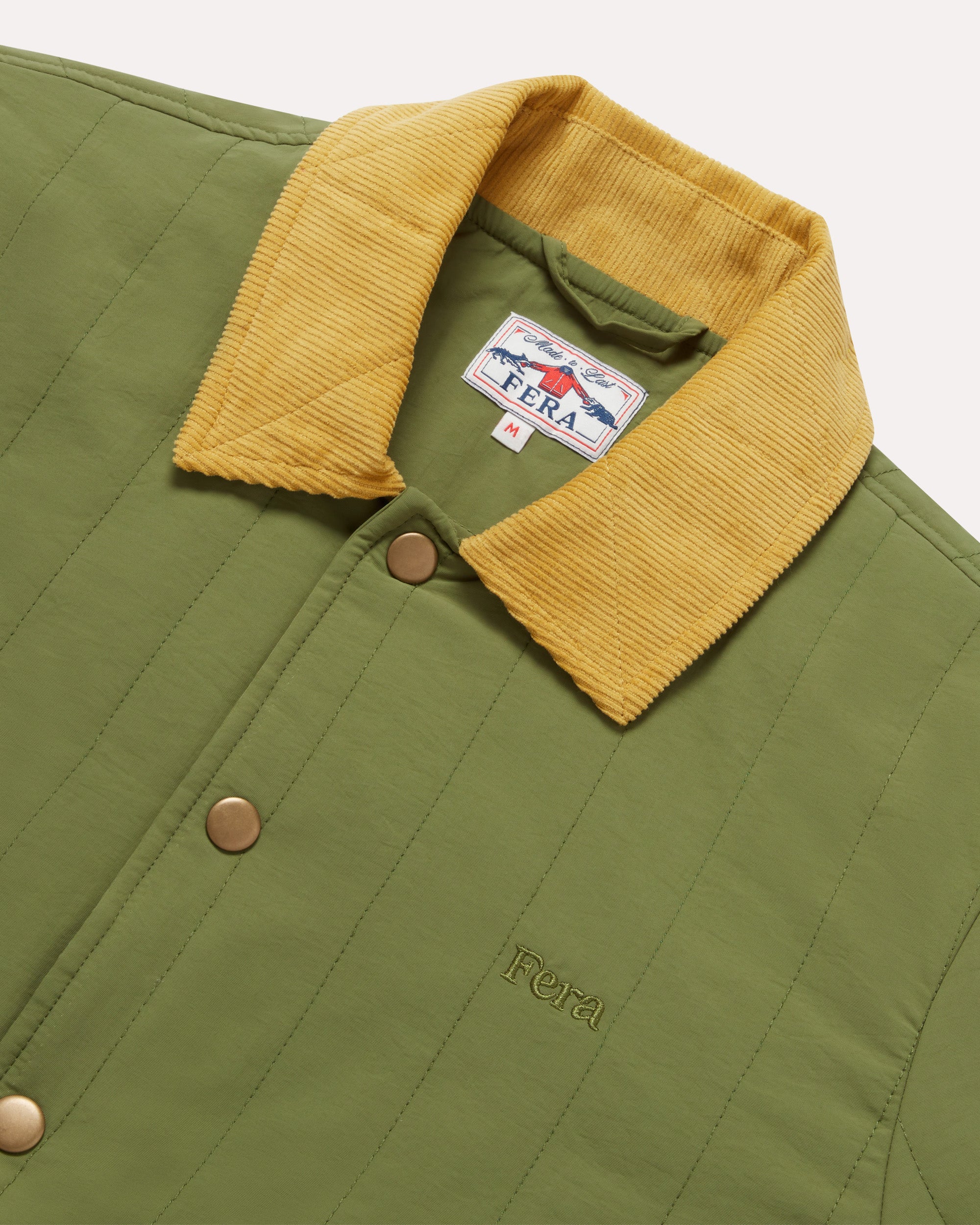 Quilted Jacket - Green