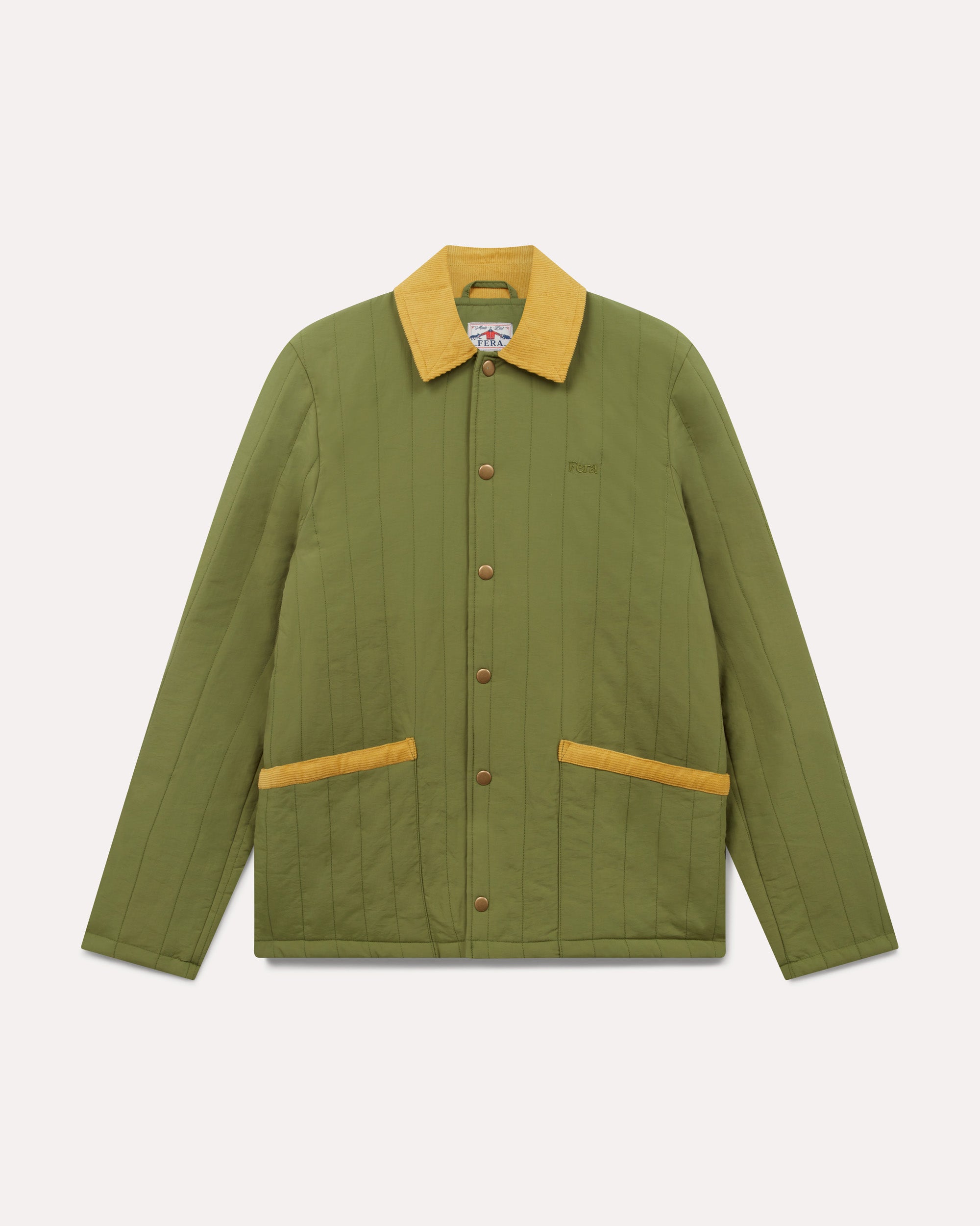 Quilted Jacket - Green