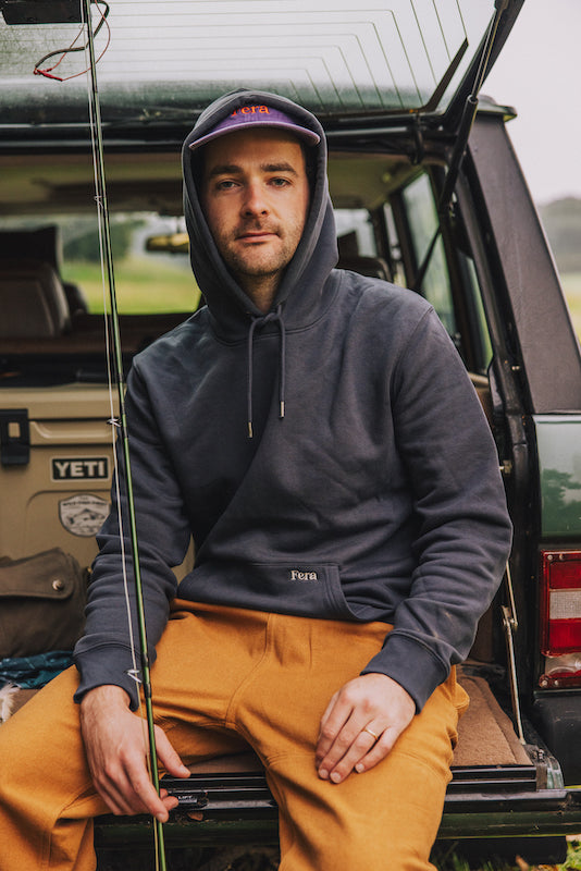 Fera Grey Logo Hoodie