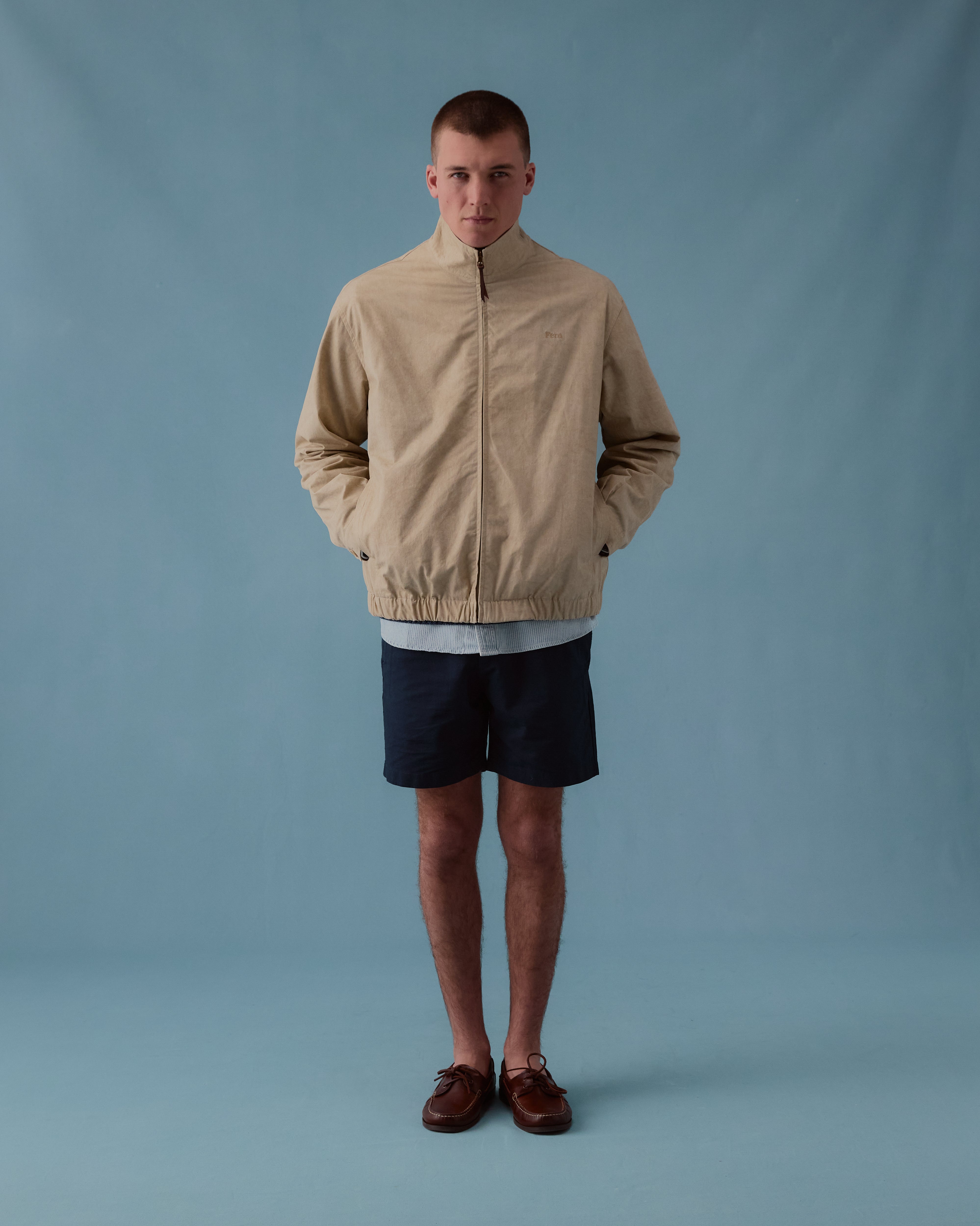 Cotton Windbreaker - Sand