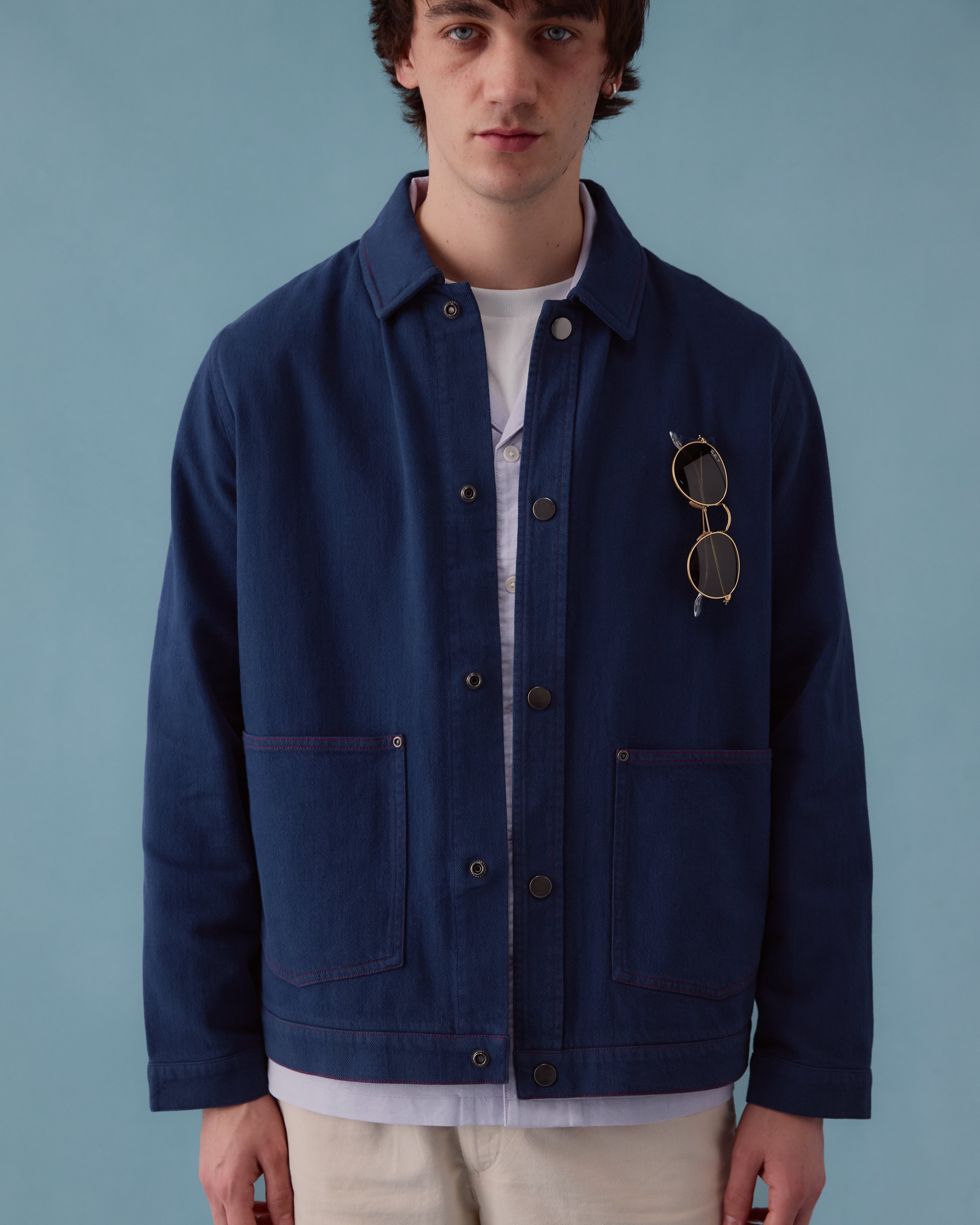 Zephyr Jacket - Washed Navy