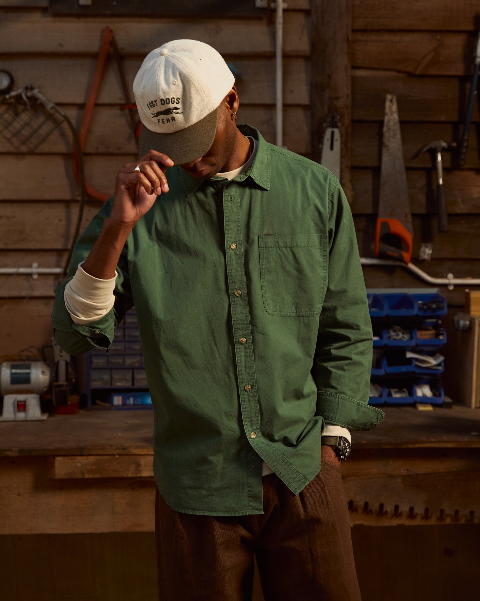 Avon Shirt - Washed Green