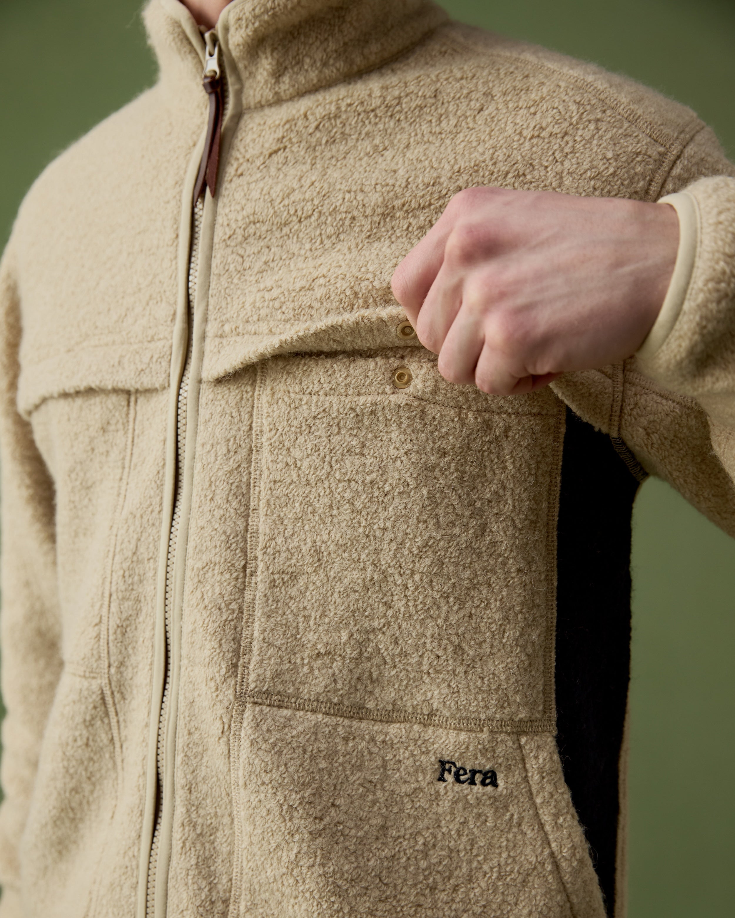 Swale Wool Fleece - Ecru