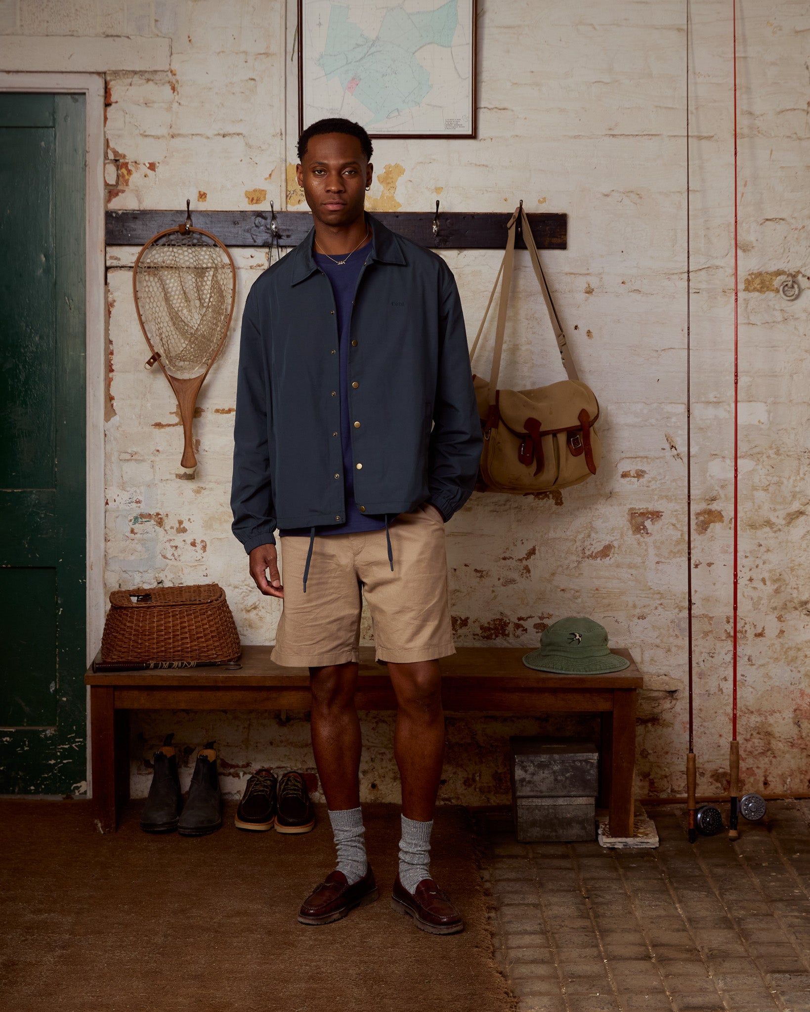 Coach Jacket - Petrol