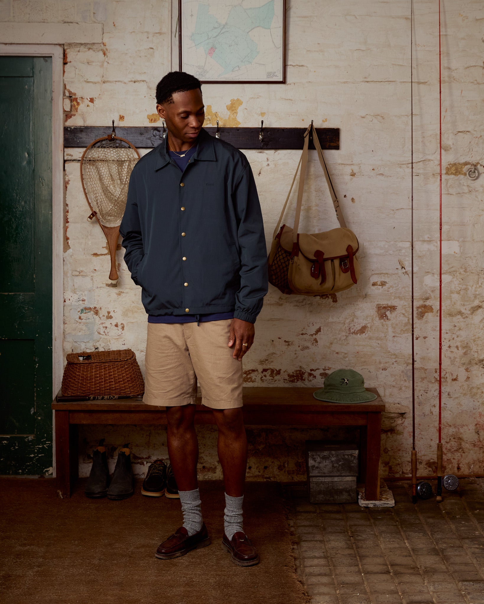 Coach Jacket - Petrol