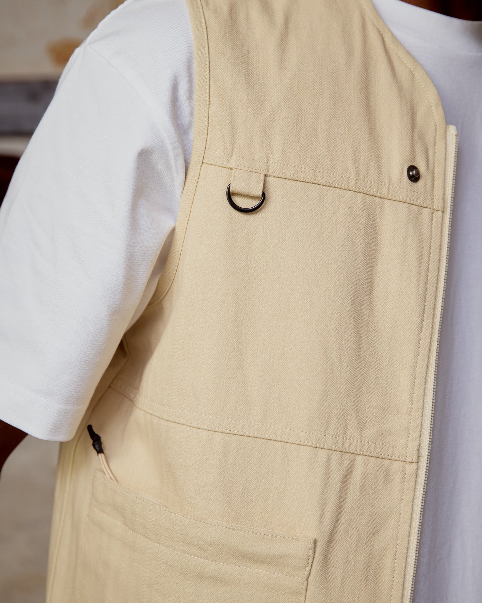 Dipper Vest - Oat