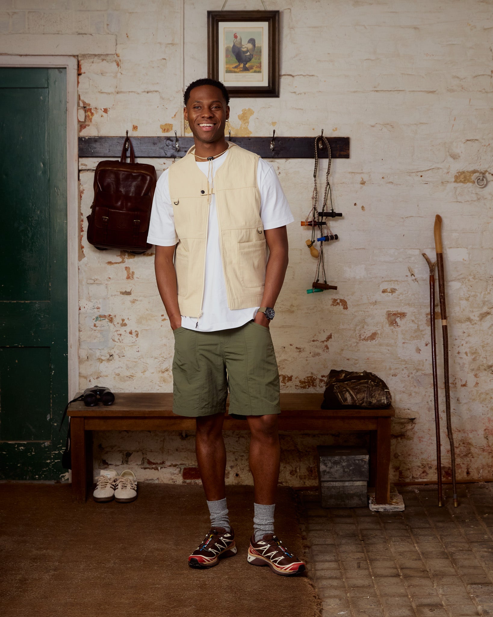 Crane Short - Olive