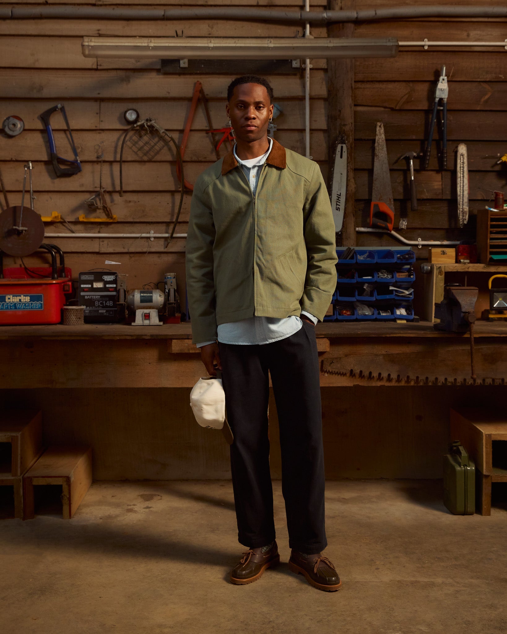 Shire Jacket - Canvas Lined - Green