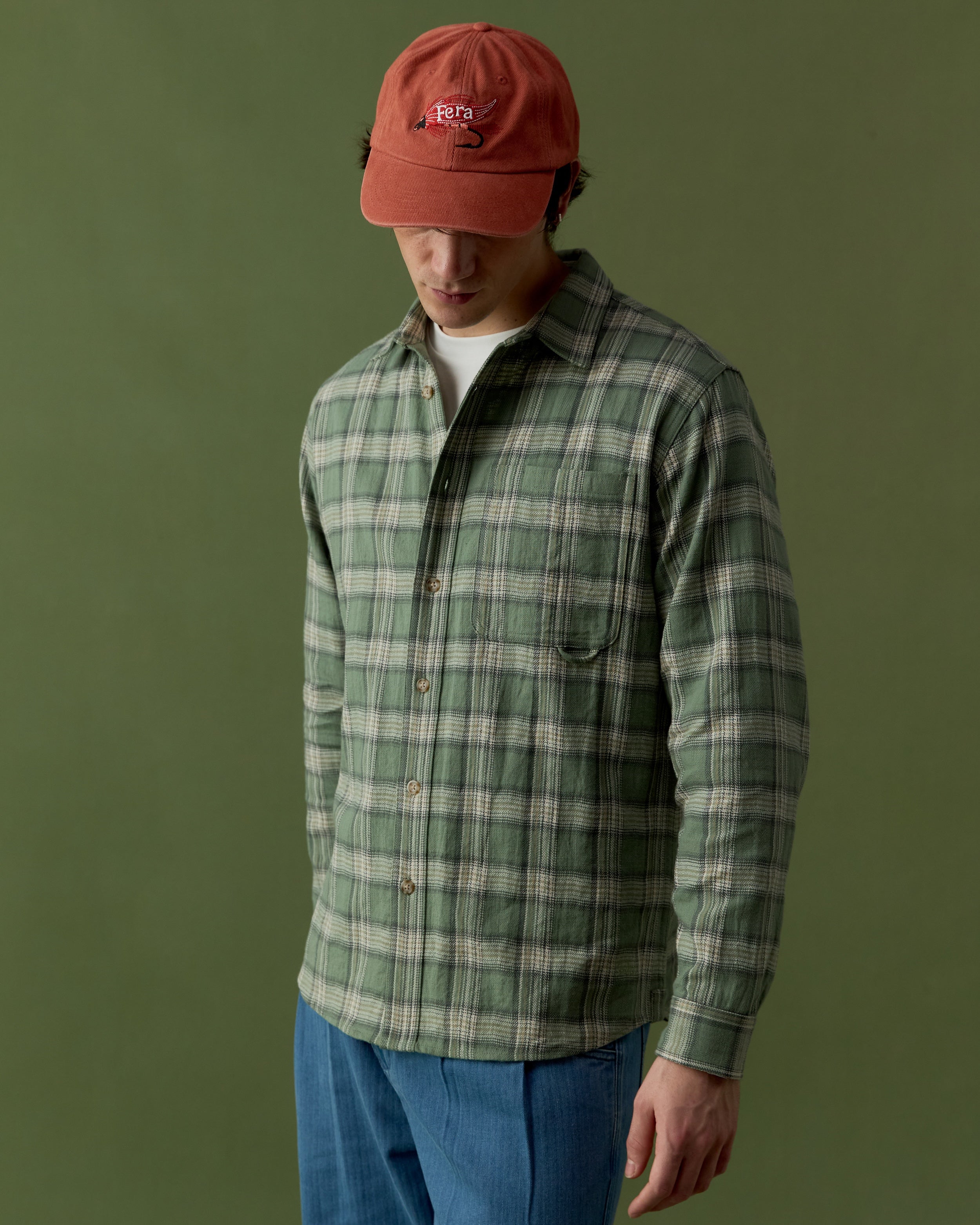 Japanese Flannel Shirt - Green