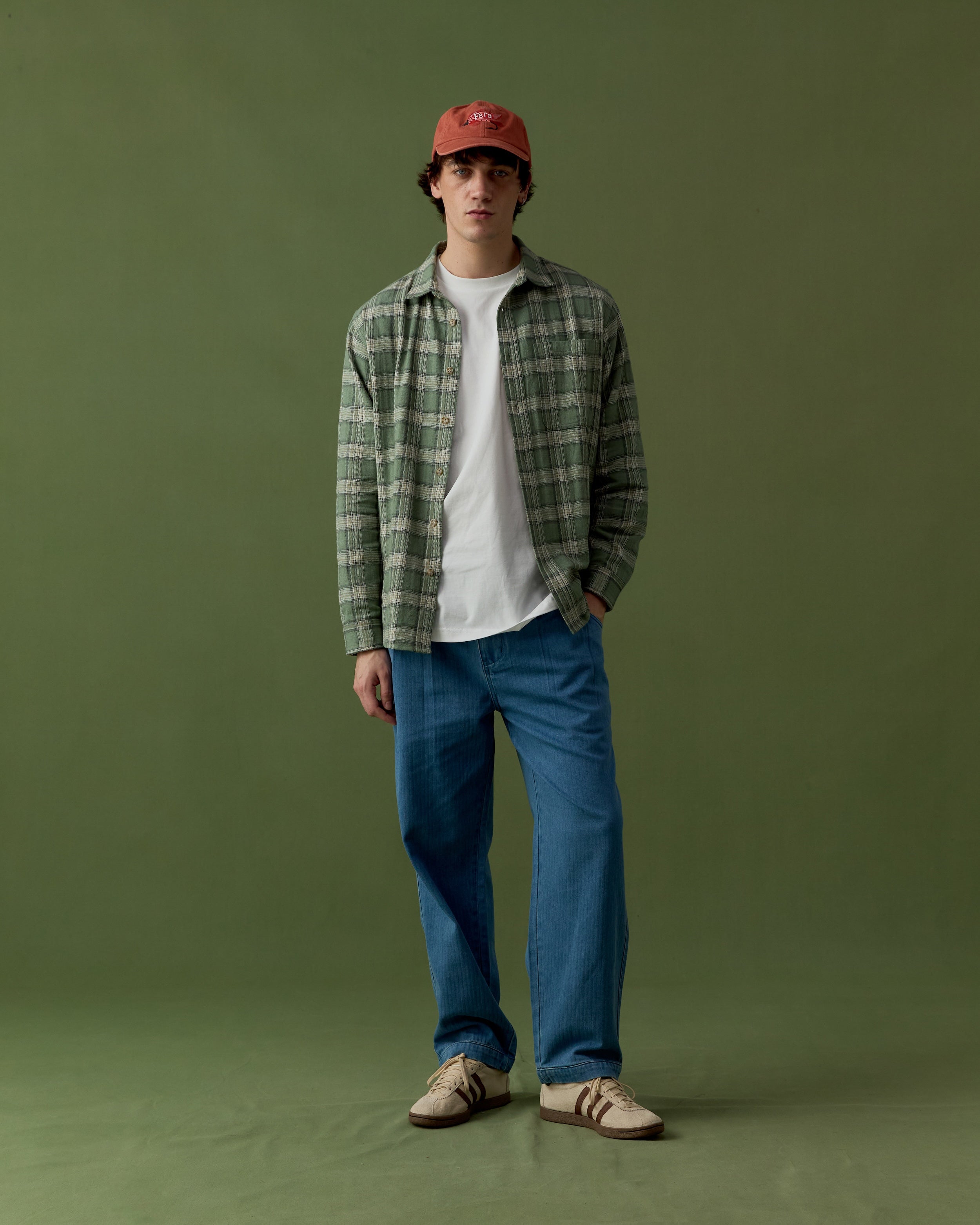 Japanese Flannel Shirt - Green