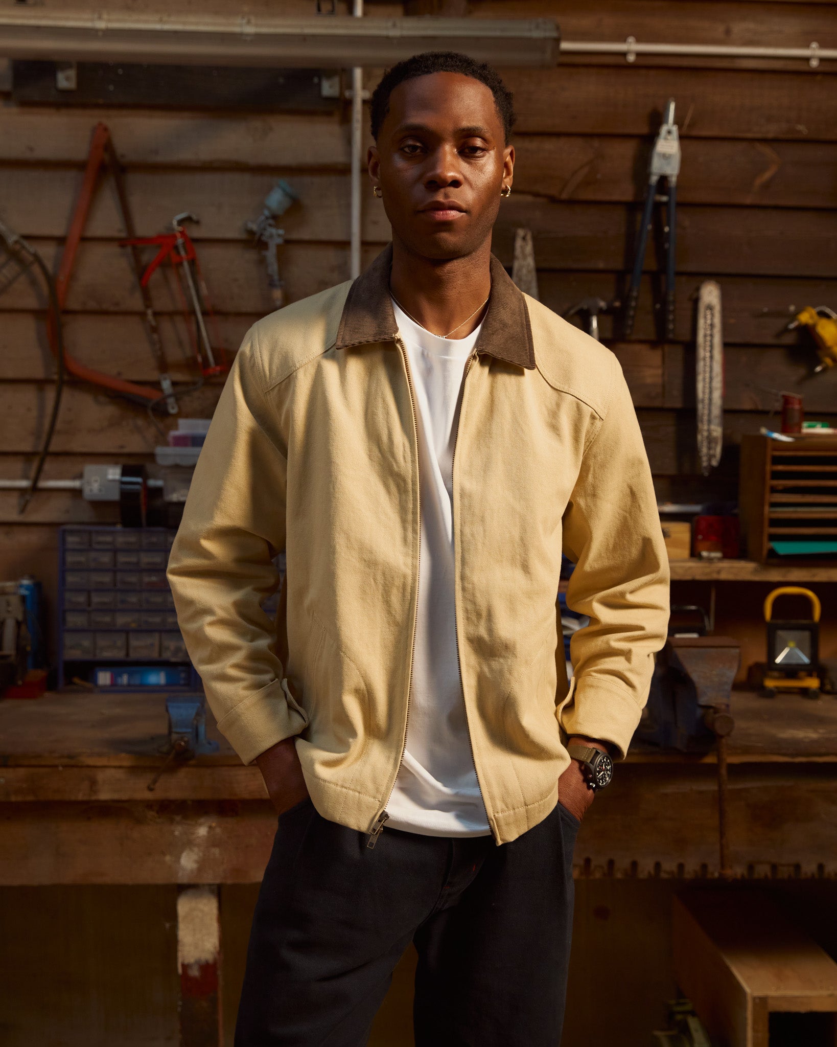 Shire Jacket - Canvas Lined - Oat