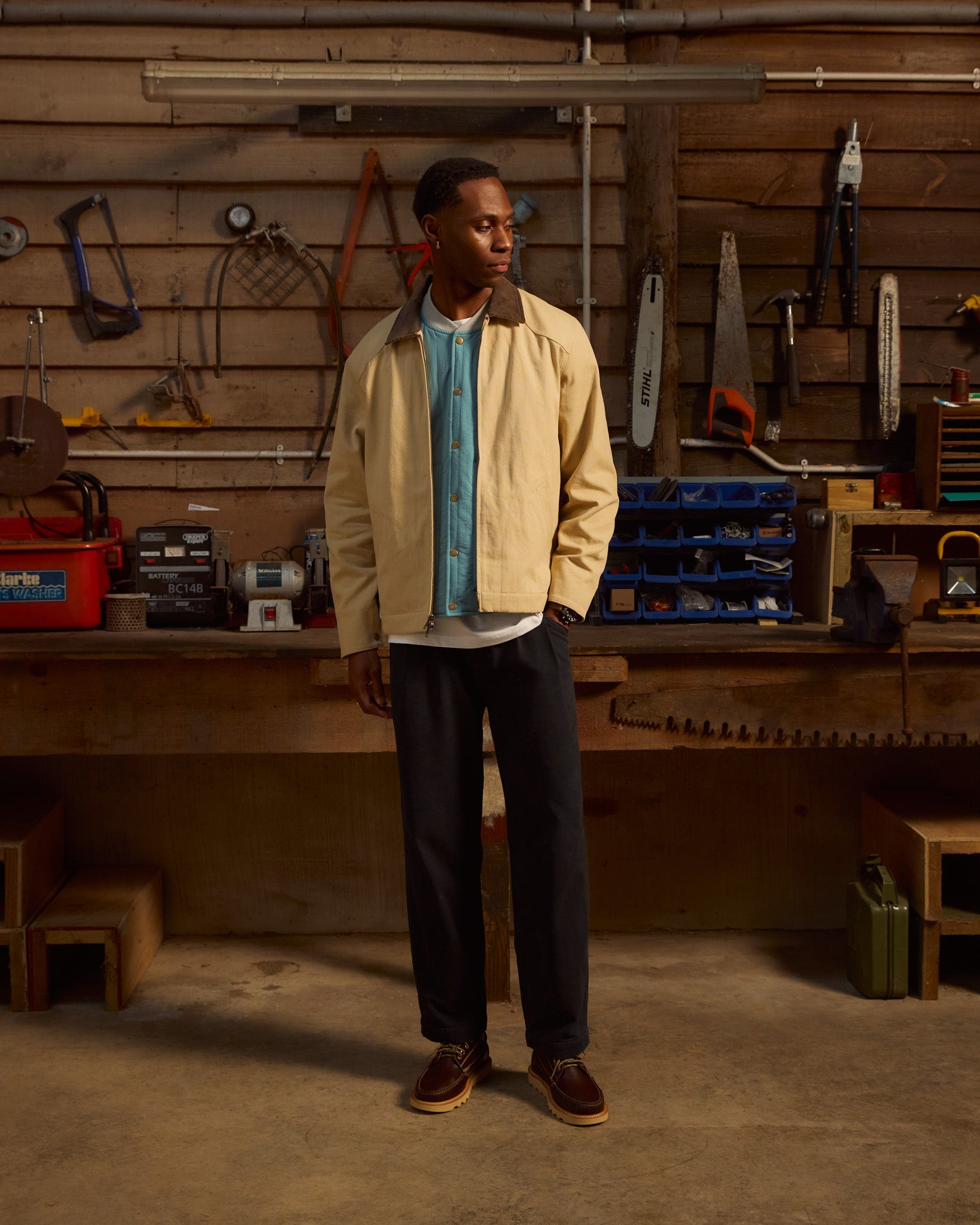 Shire Jacket - Canvas Lined - Oat