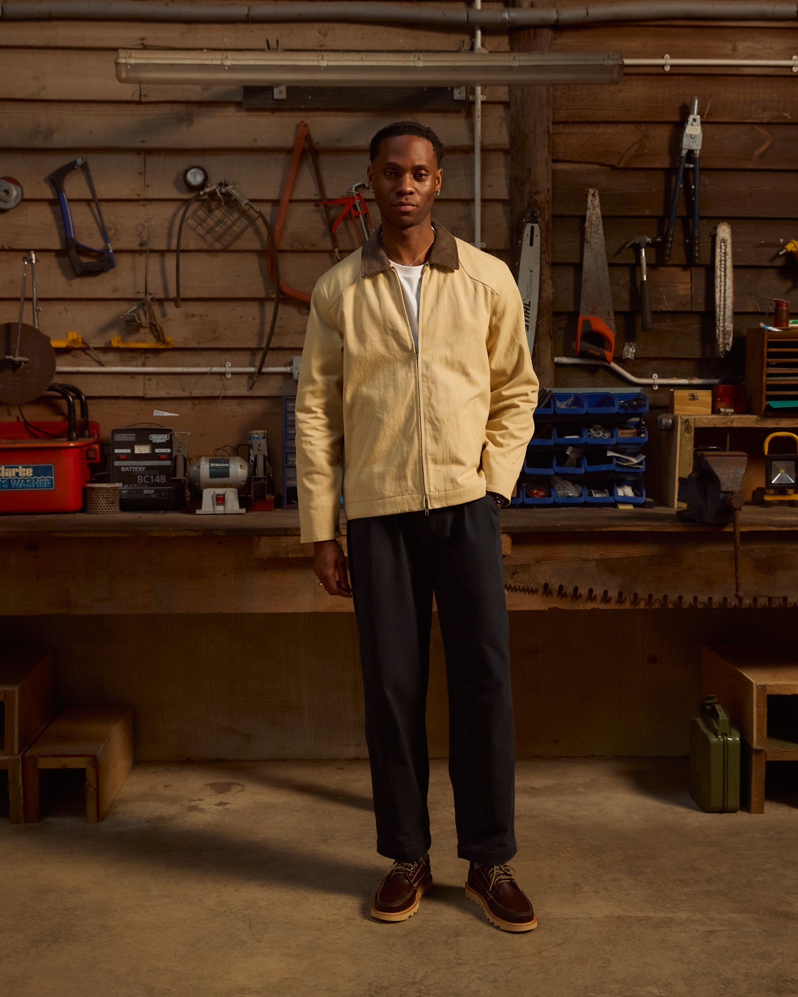 Shire Jacket - Canvas Lined - Oat
