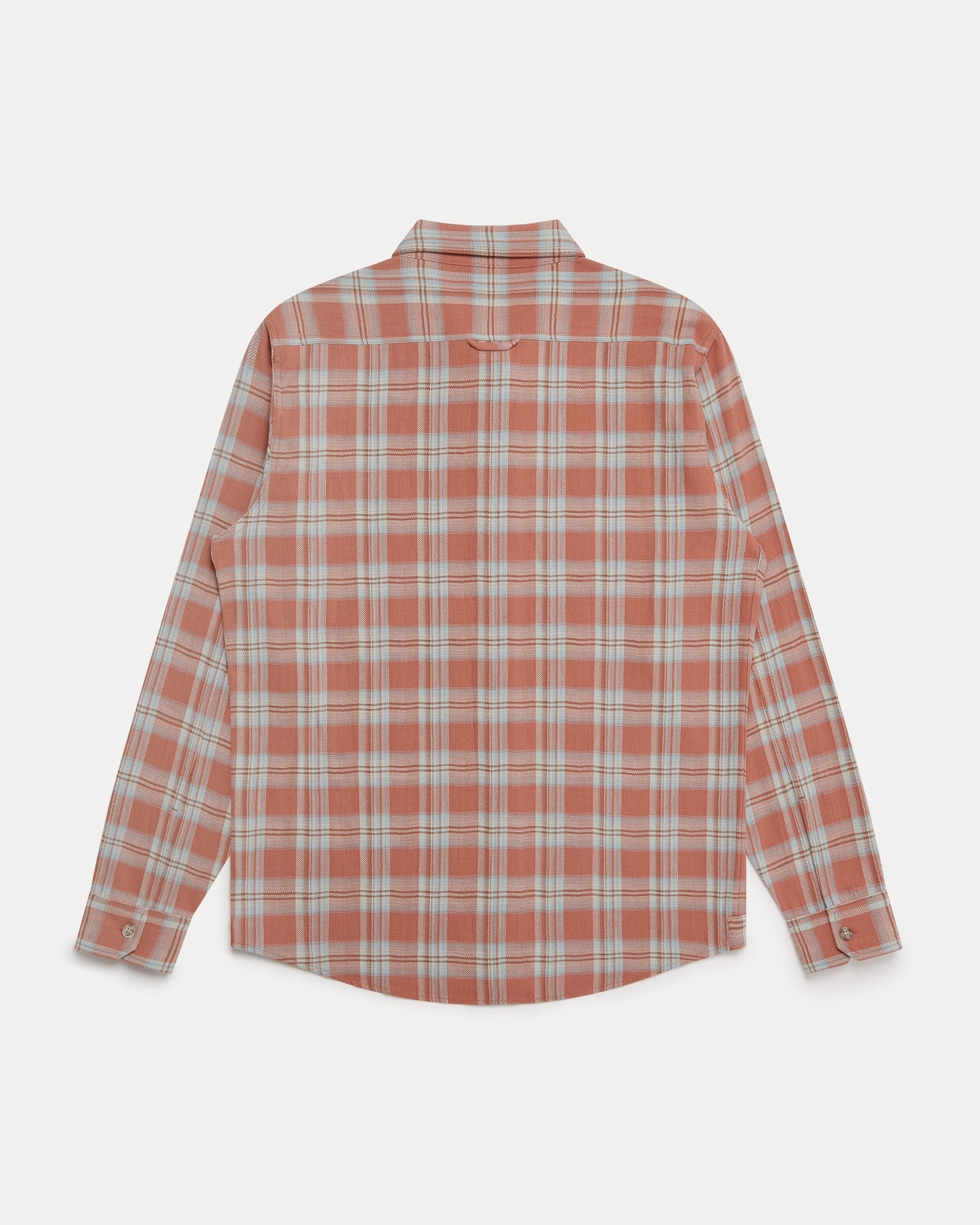 Japanese Flannel Shirt - Dusty Pink