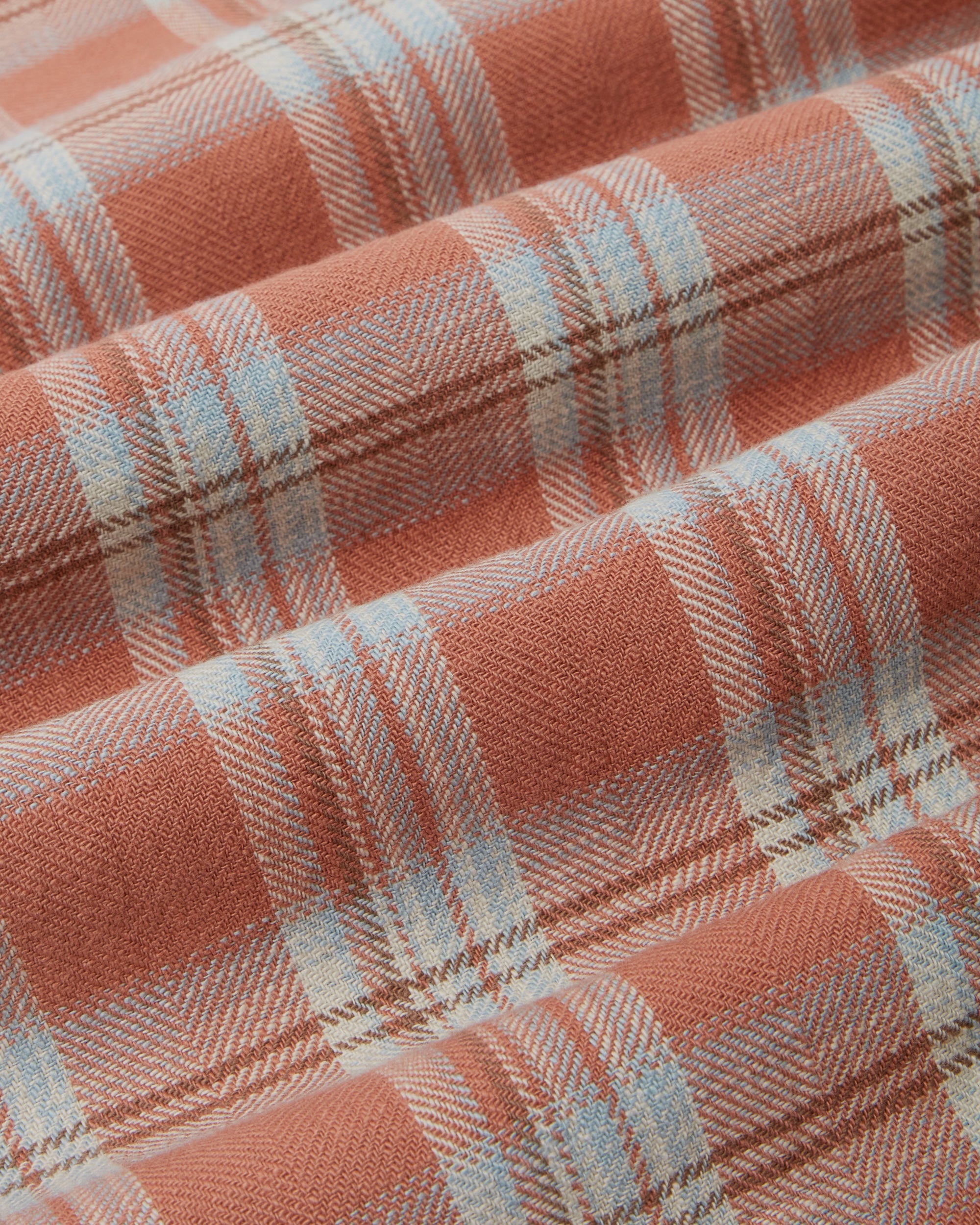 Japanese Flannel Shirt - Dusty Pink