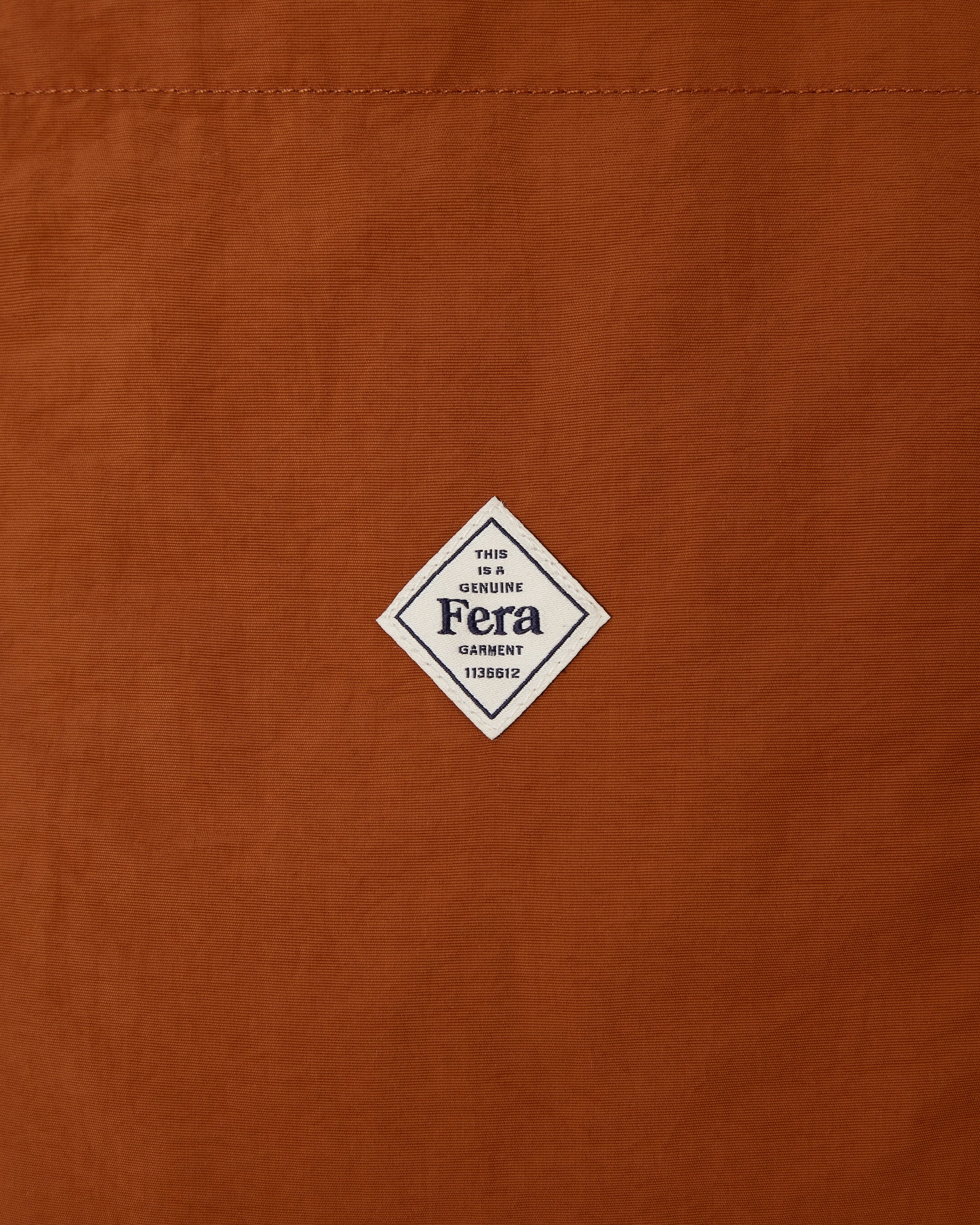 Quilted Gilet - Rust