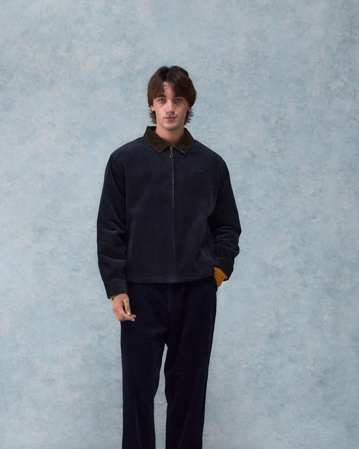 Hurricane Corduroy Jacket - Navy