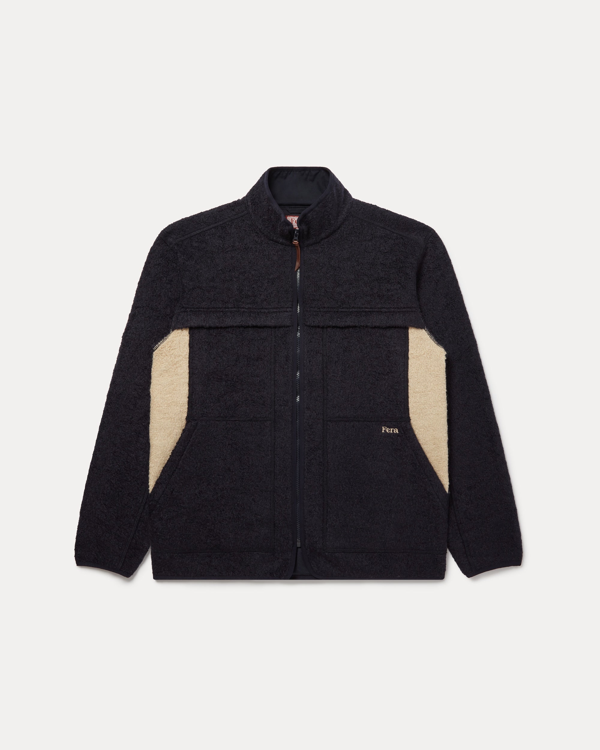 Swale Wool Fleece - Navy