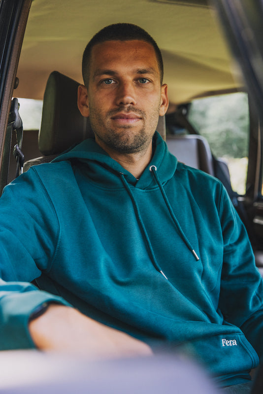 Fera Teal Hoodie