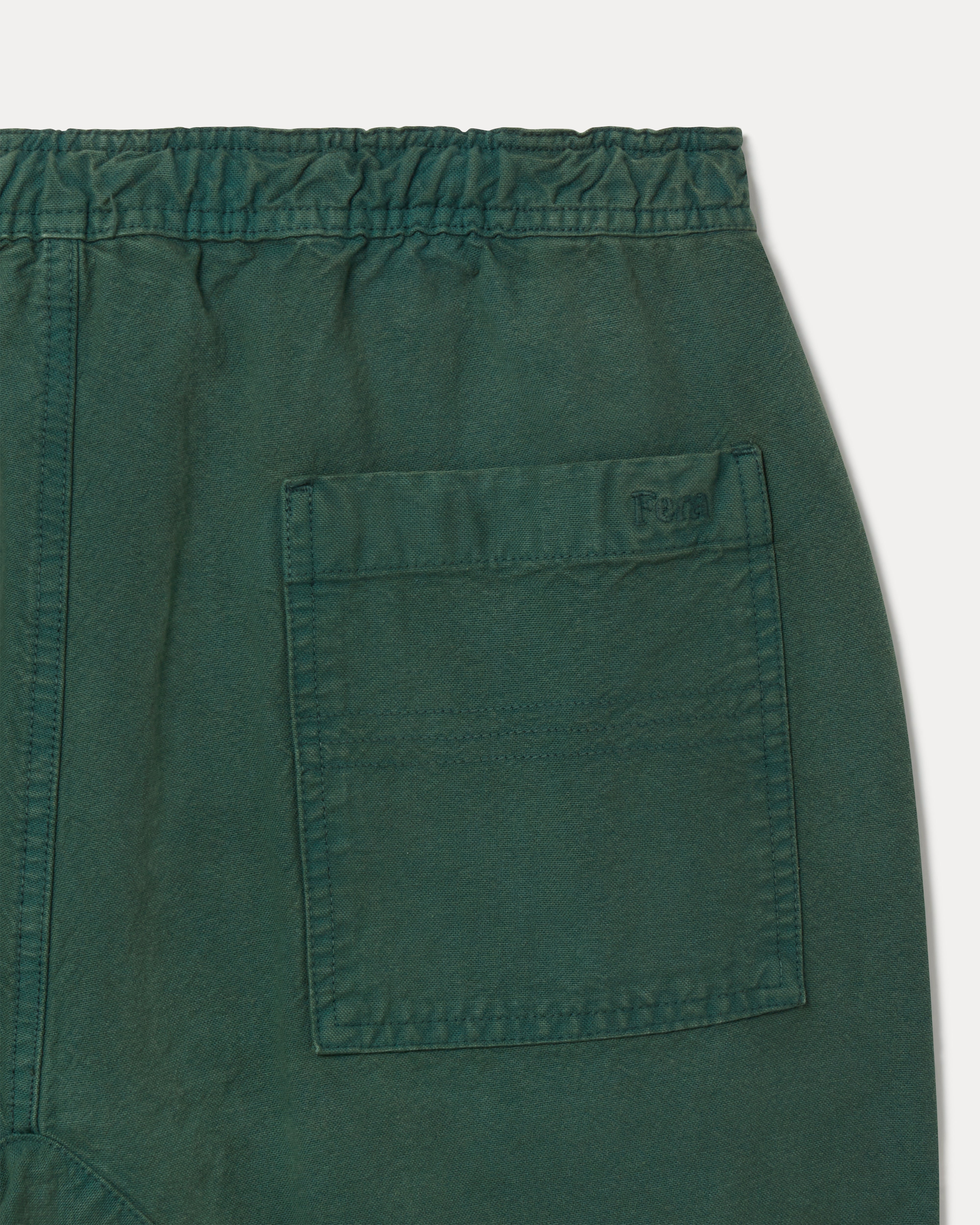 Double Knee Trouser - Green