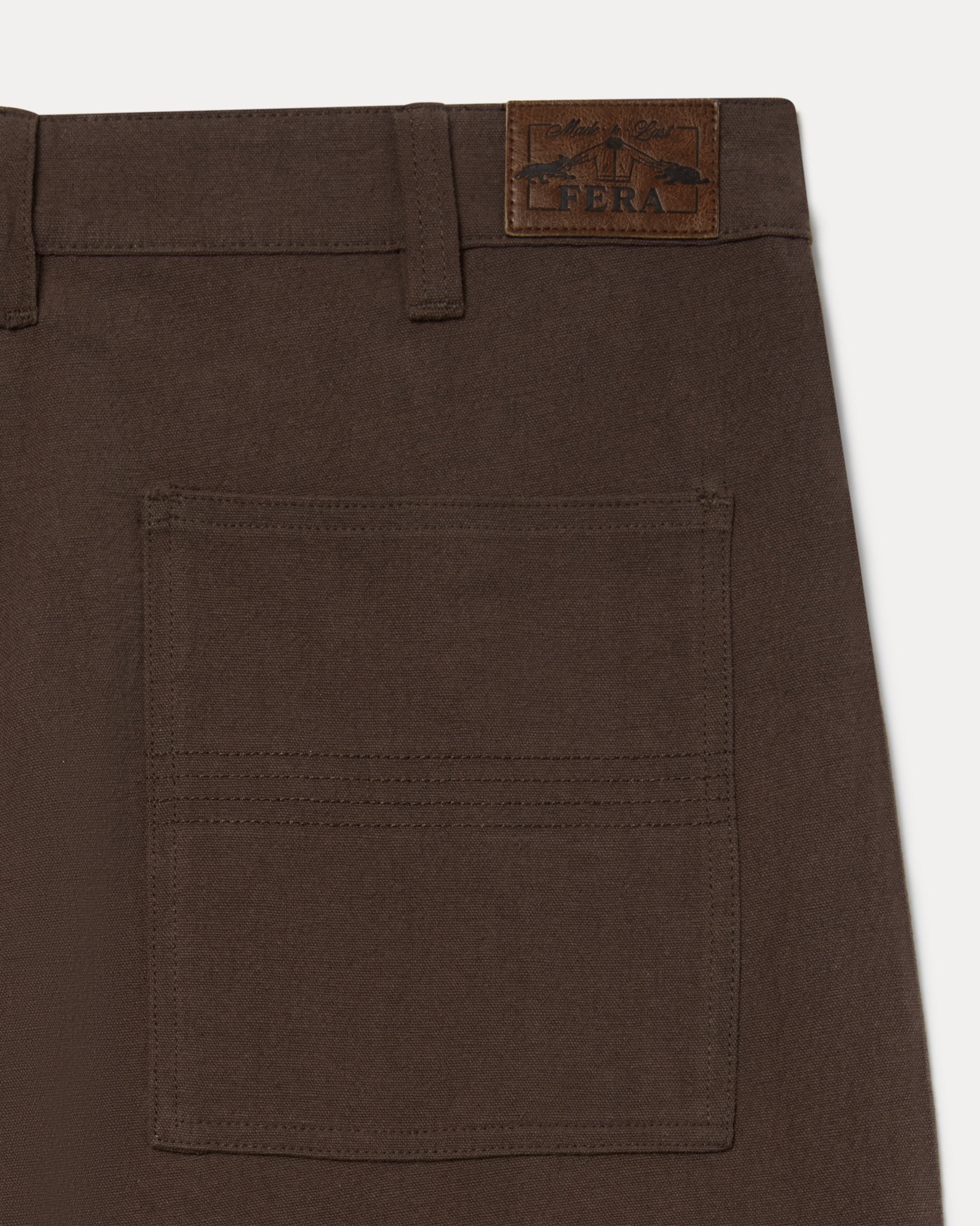 Uniform Trouser - Brown Hemp