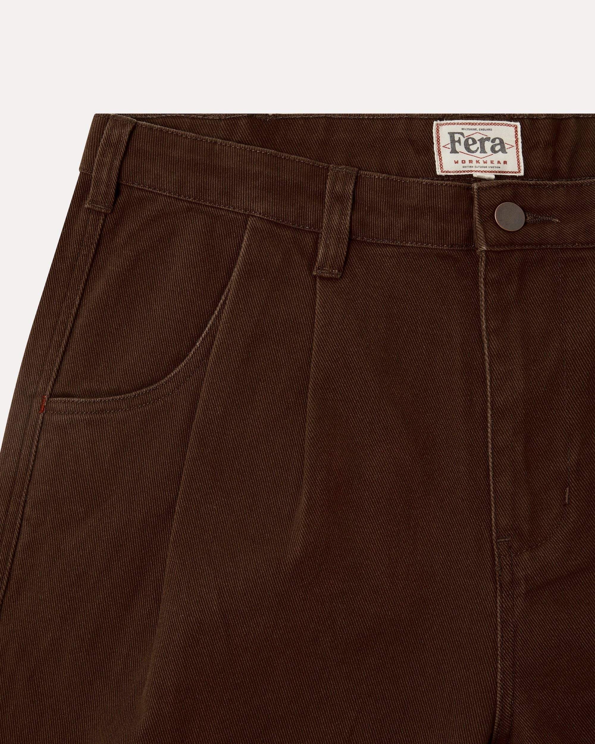 Uniform Trouser - Brown