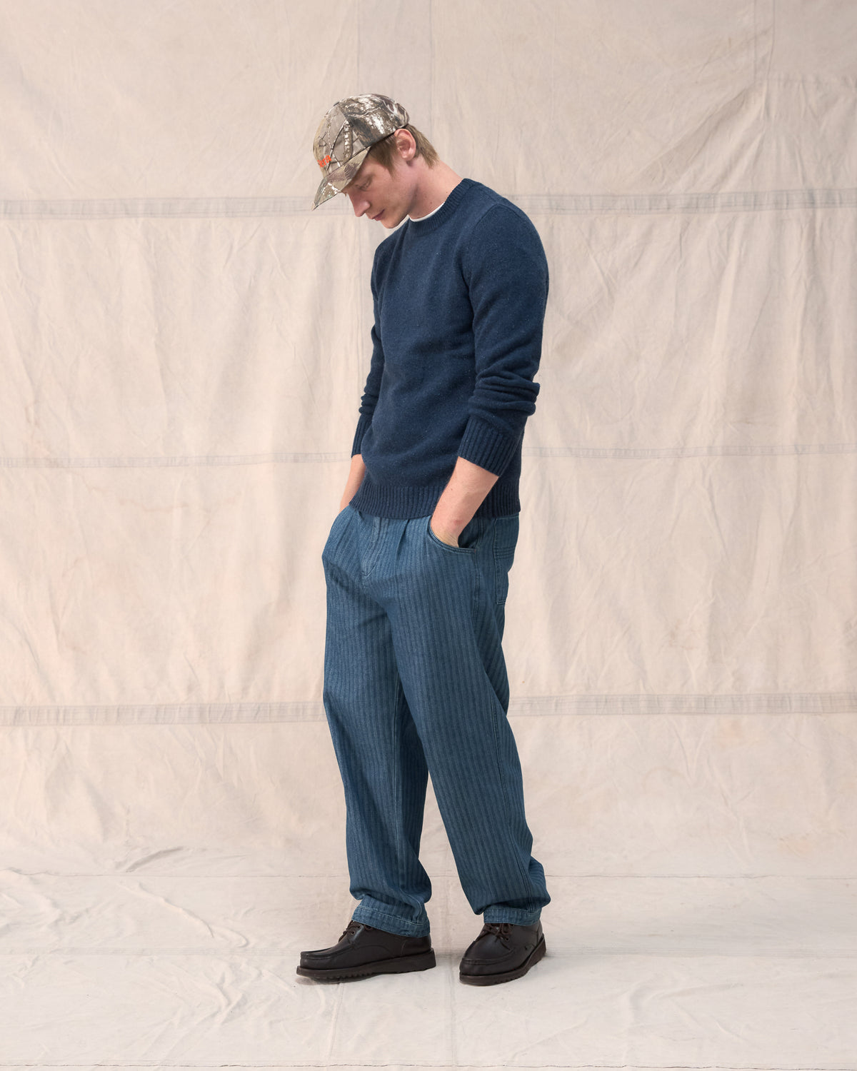 Uniform Trousers - Denim