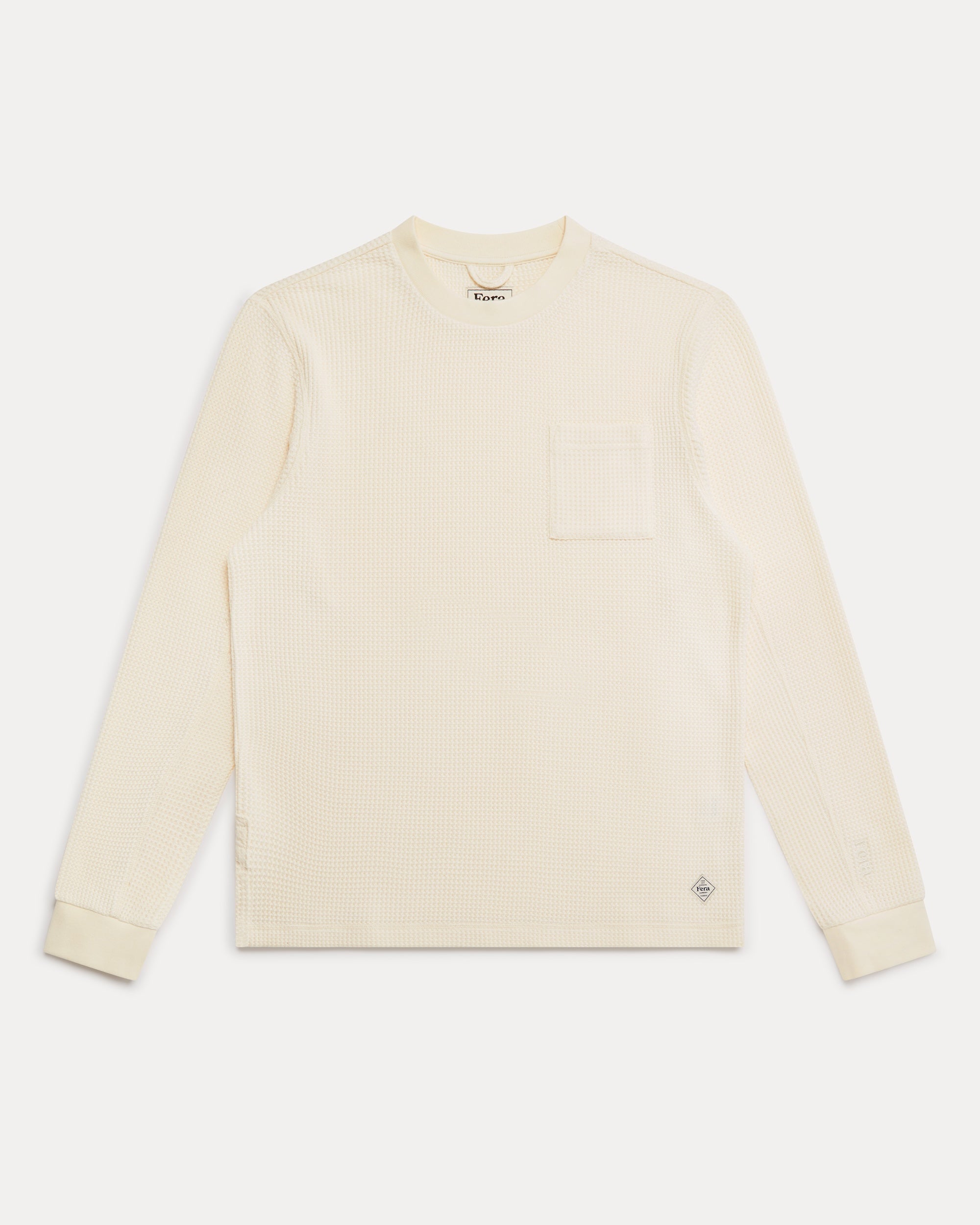 Waffle Long Sleeve - Off-White