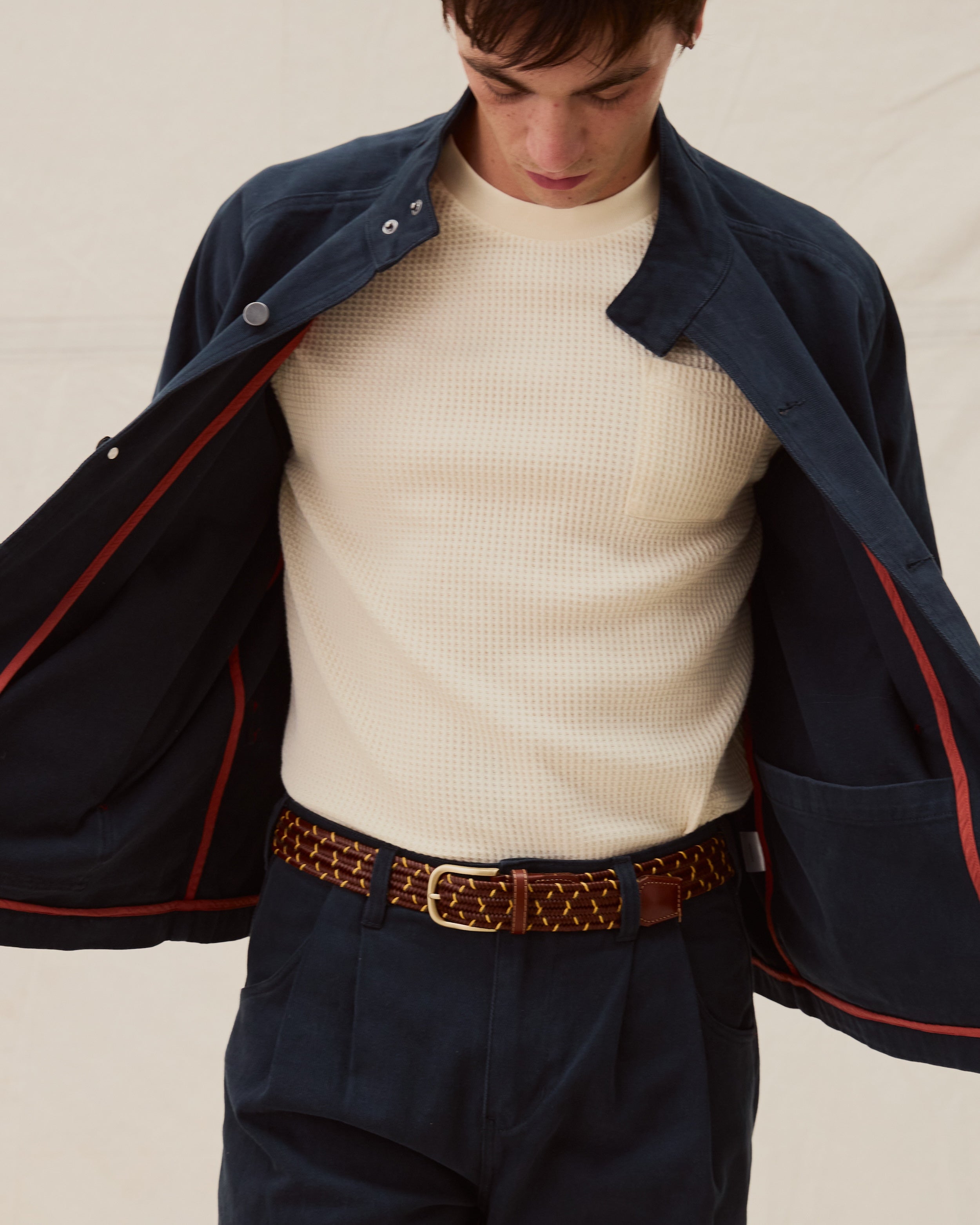 Waffle Long Sleeve - Ecru