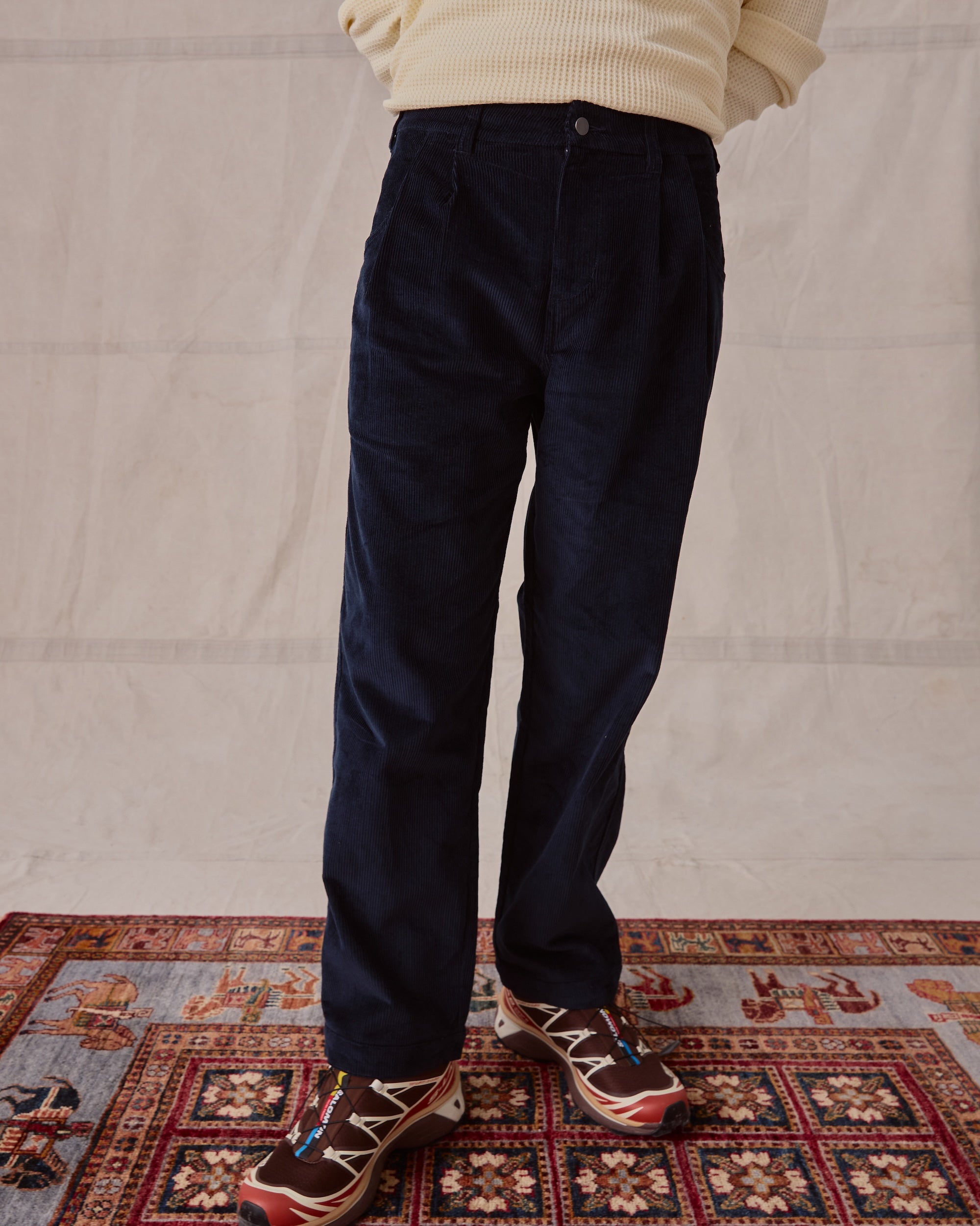 Uniform Trouser - Navy Cord