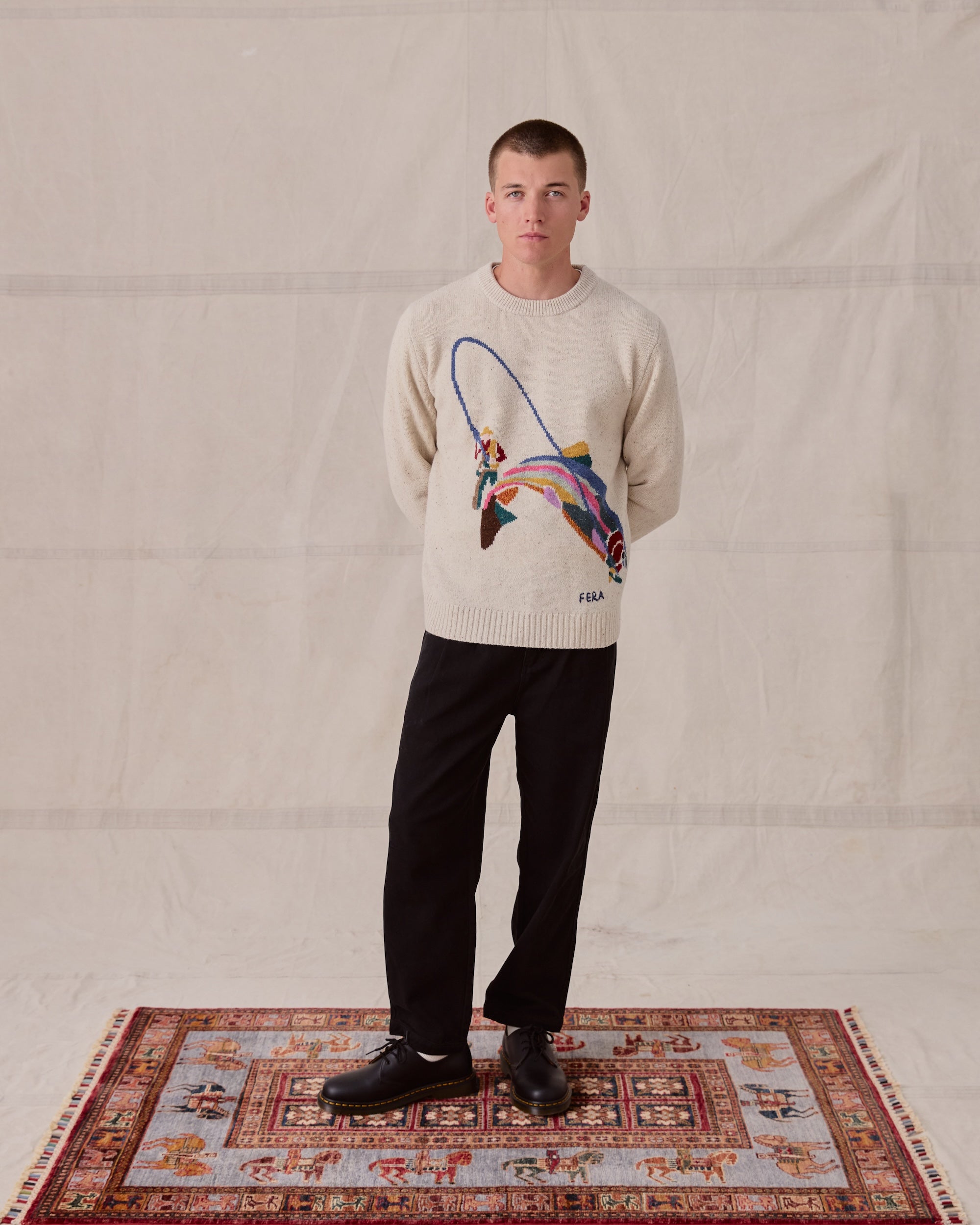 Double Haul Knit - Ecru