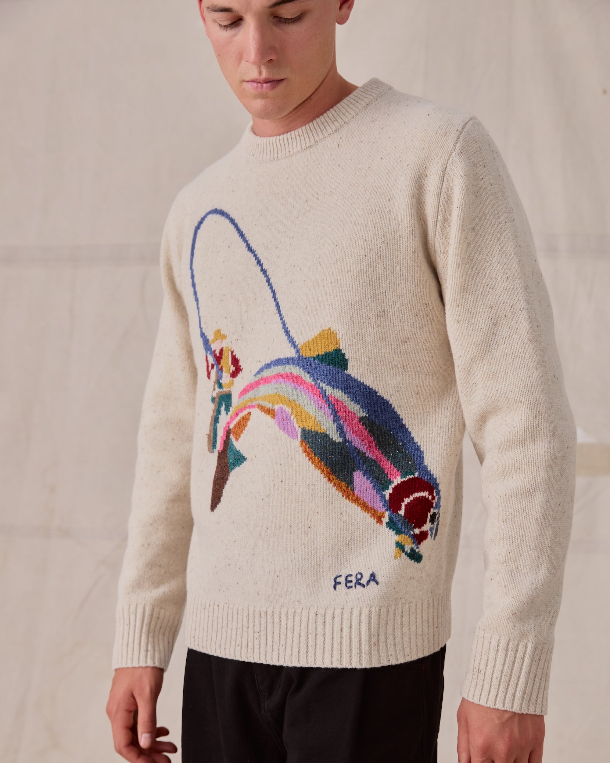 Double Haul Knit - Ecru