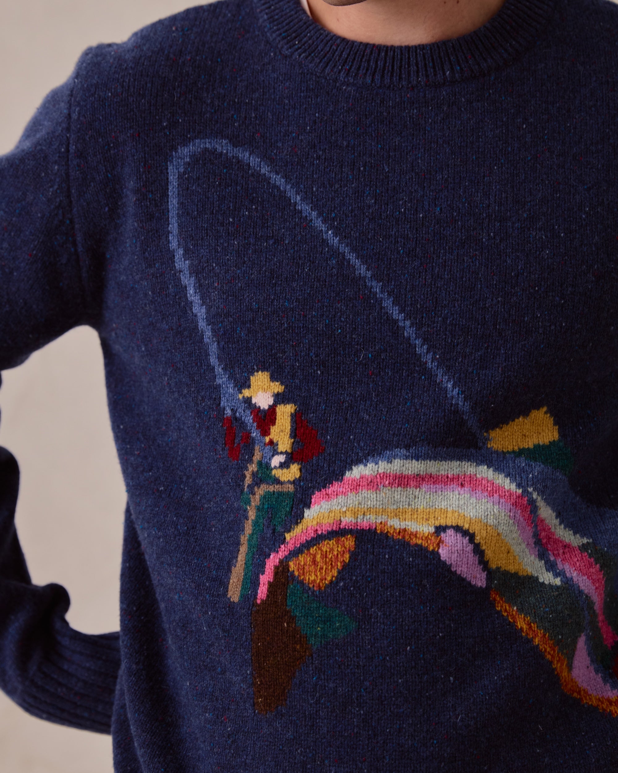 Double Haul Knit - Navy