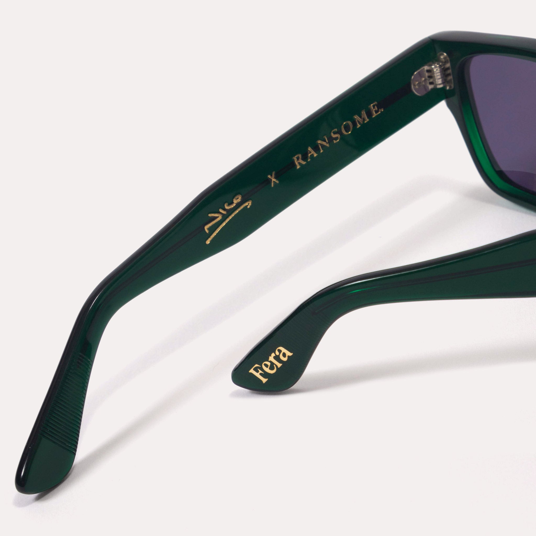 Fera Sunglasses - Emerald Moss