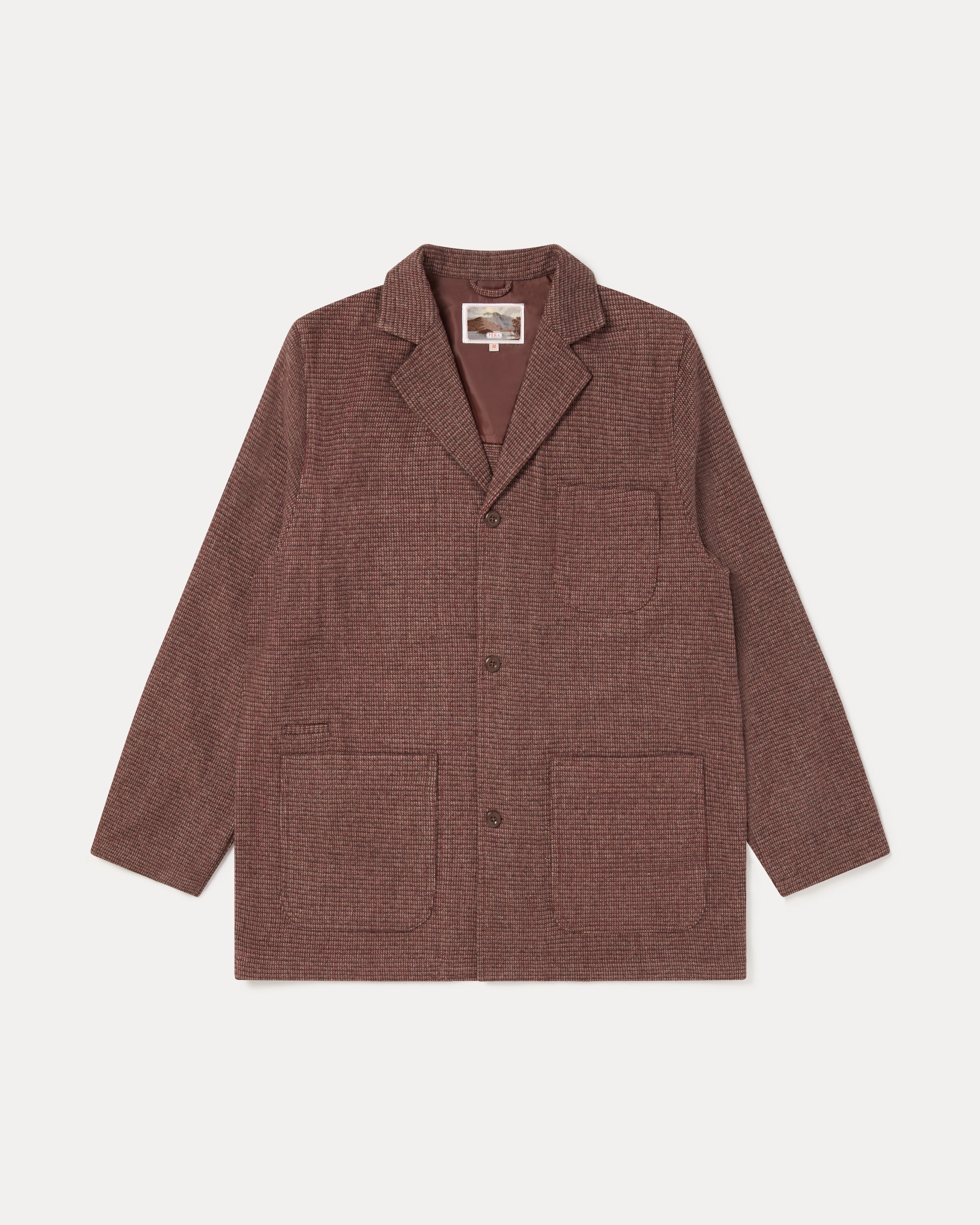 Fera Studio Jacket – Tweed | Wool Blend Jacket
