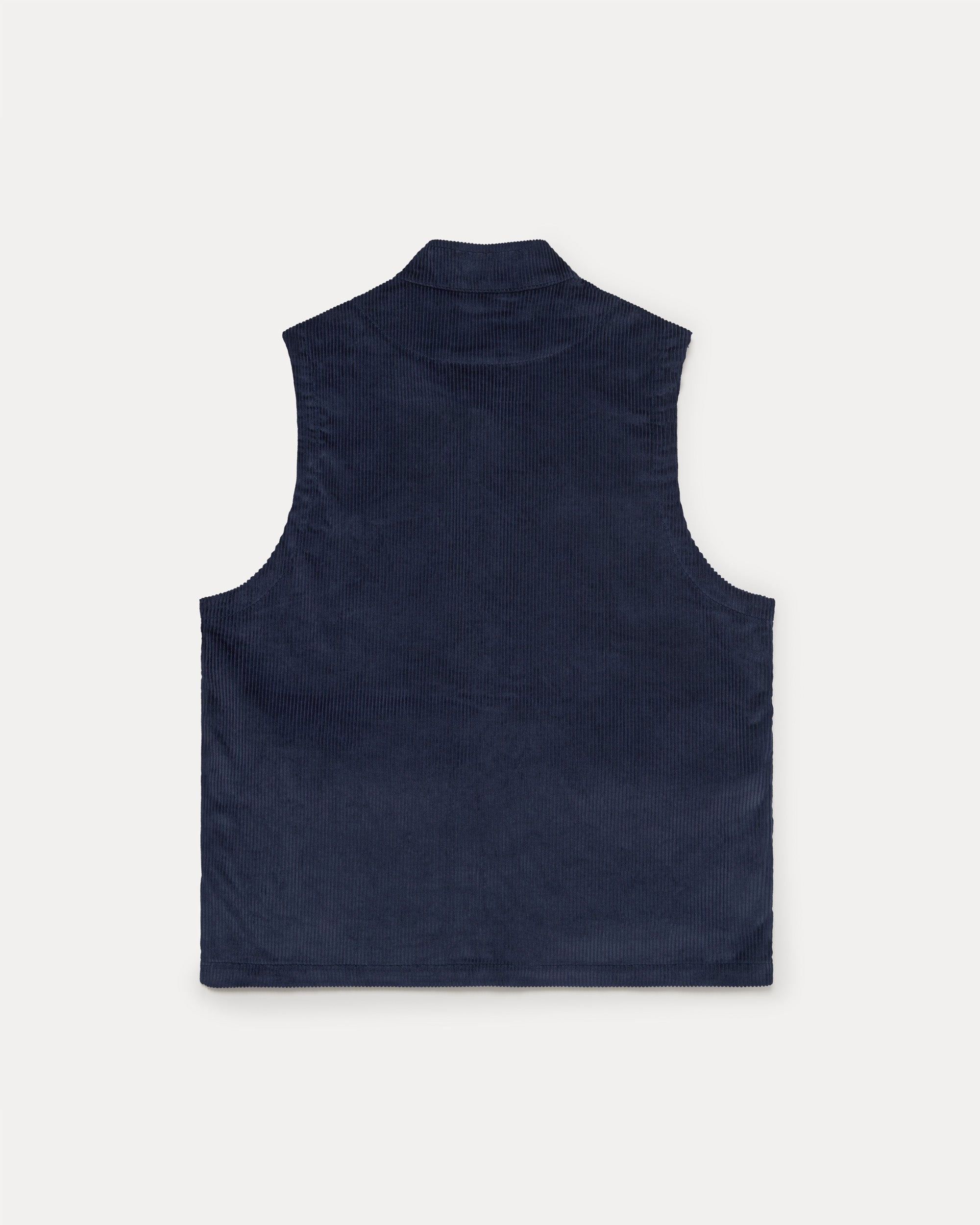Cord Wandle Vest  - Navy