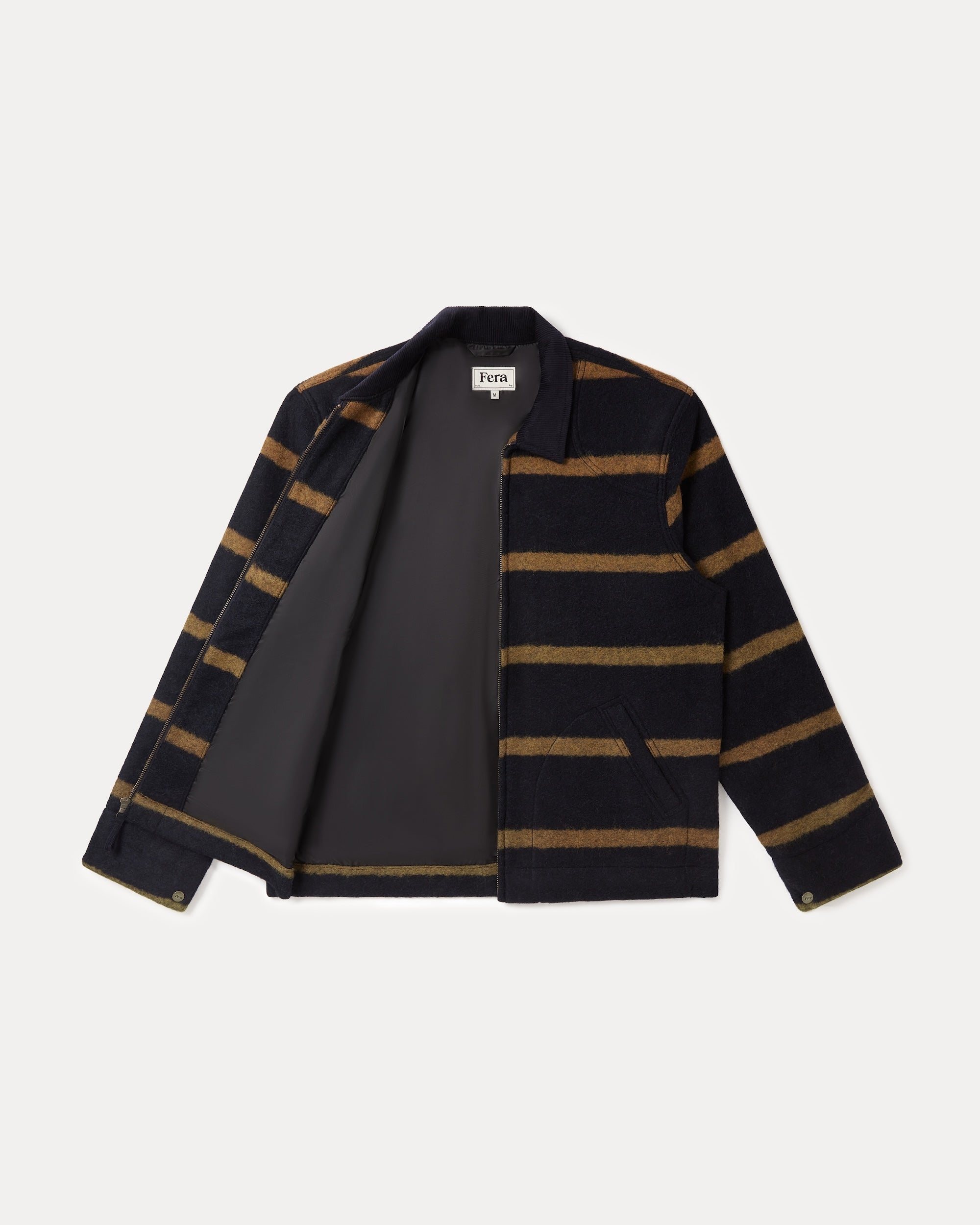 Shire Jacket - Striped Wool