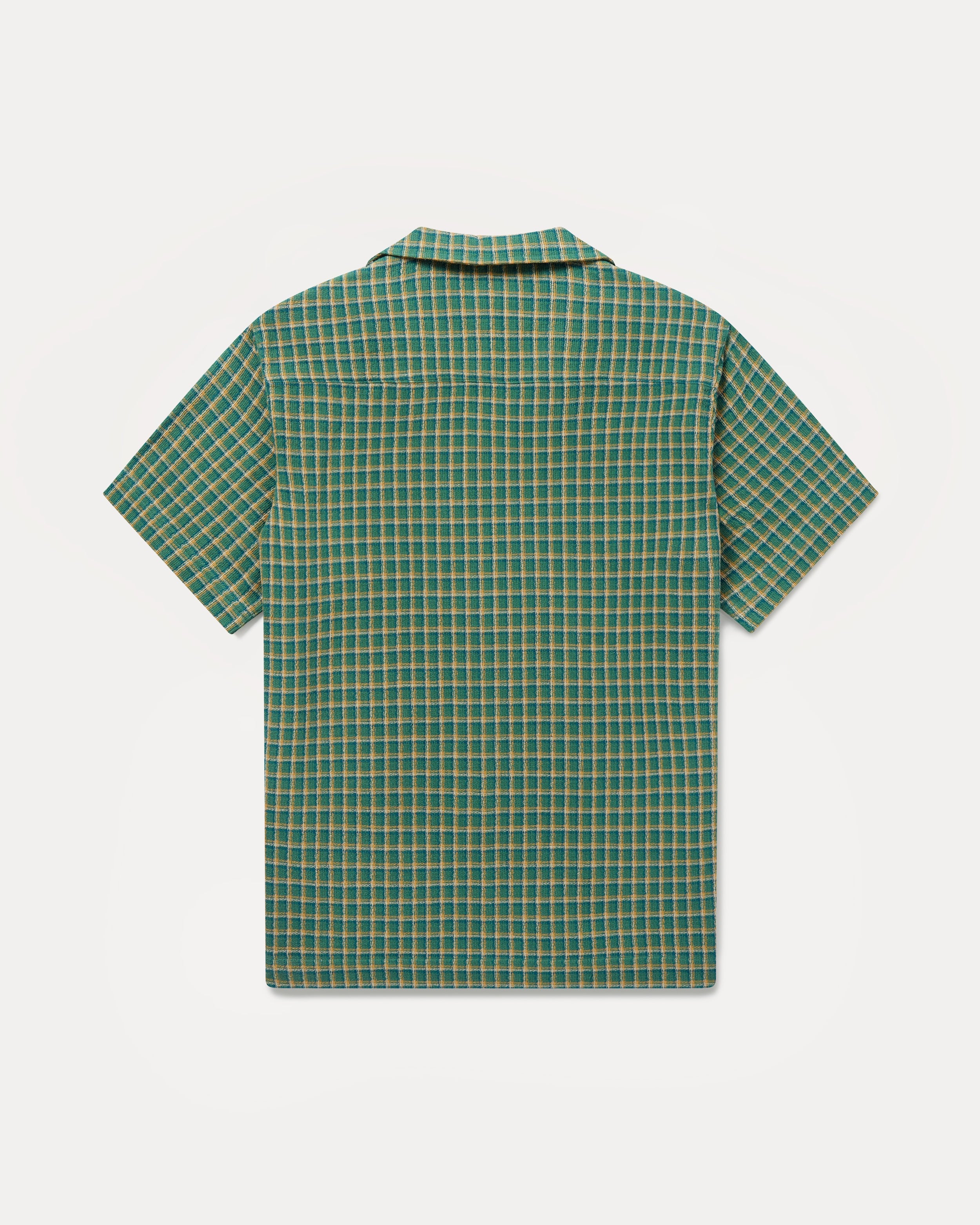 Fera Cuban Collar Shirt | Japanese Dobby Cotton