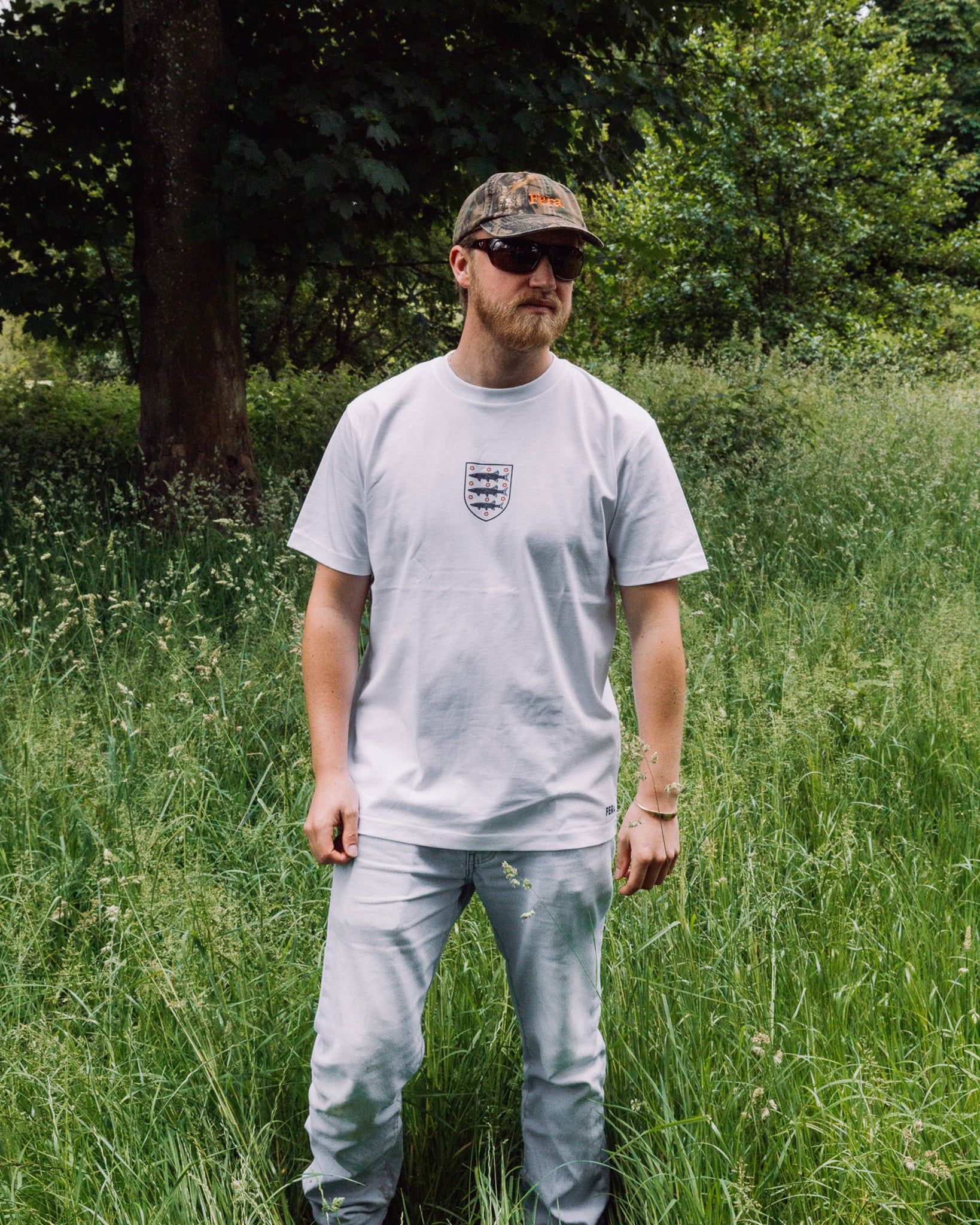 Three Pikes T-Shirt - Navy